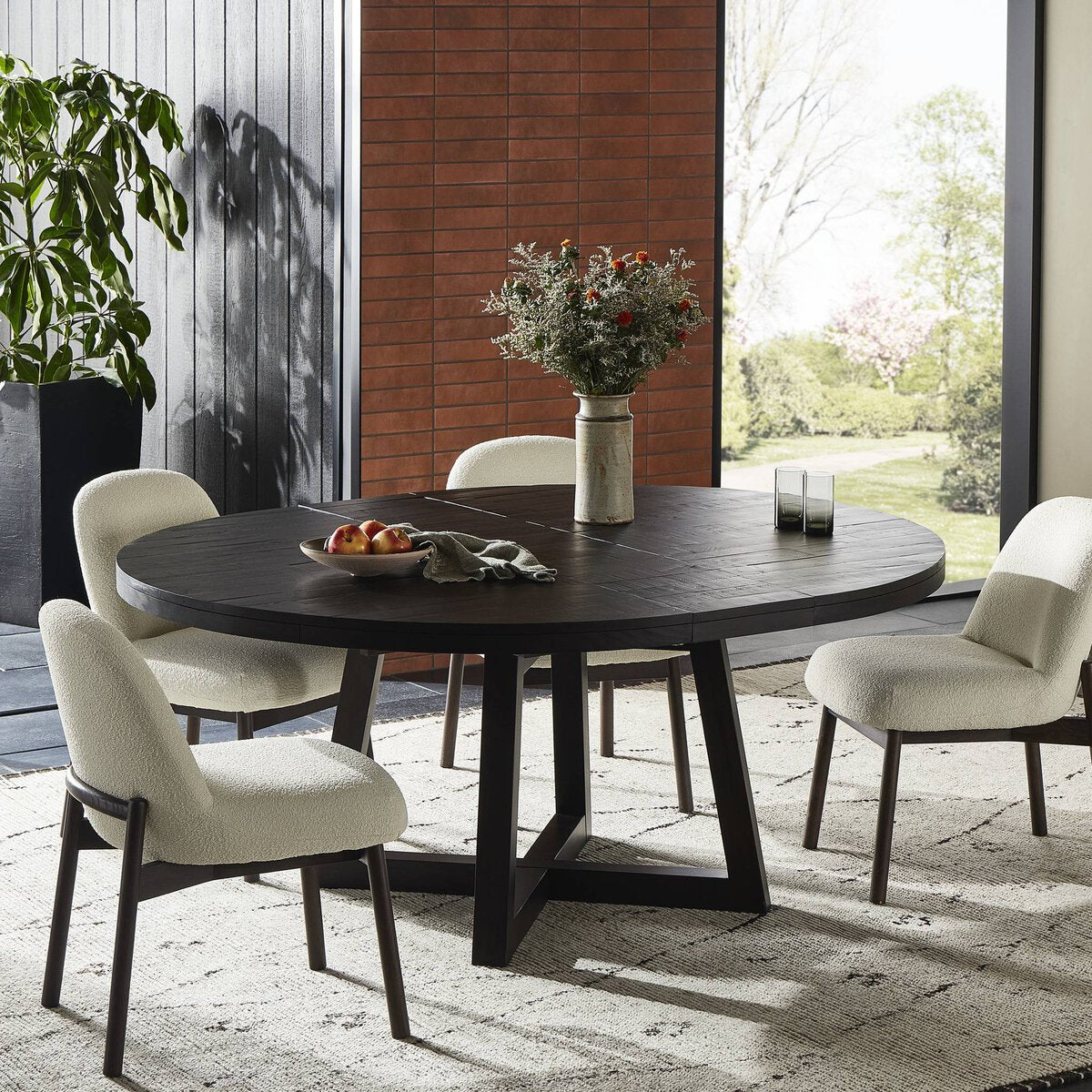 Kayden Round Ext Dining Table - StyleMeGHD - Dining Tables