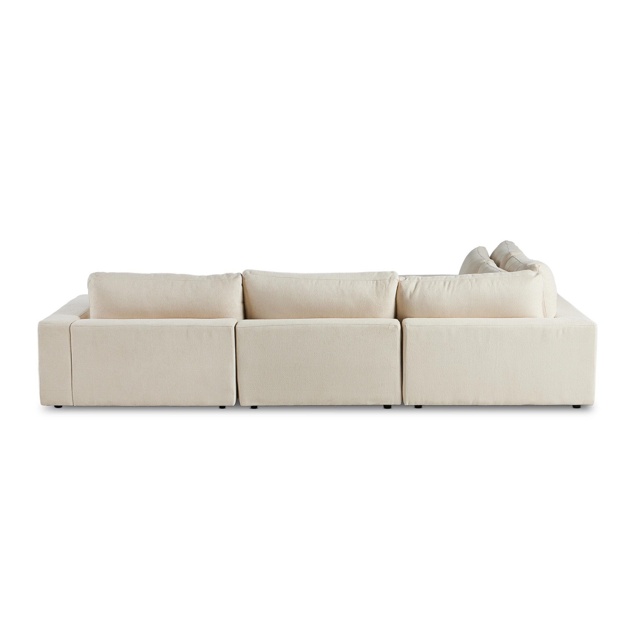 Bloor 4-piece Sectional W/ Ottoman