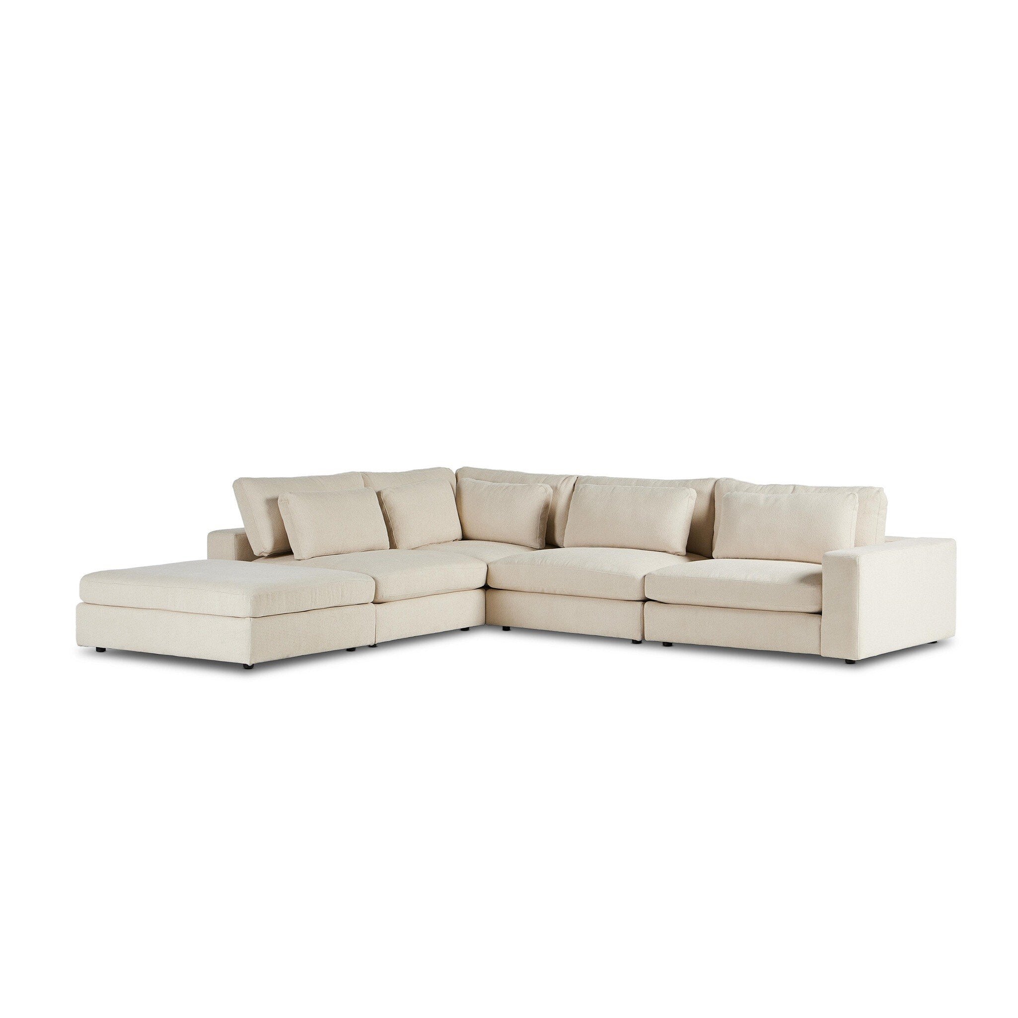 Bloor 4-piece Sectional W/ Ottoman