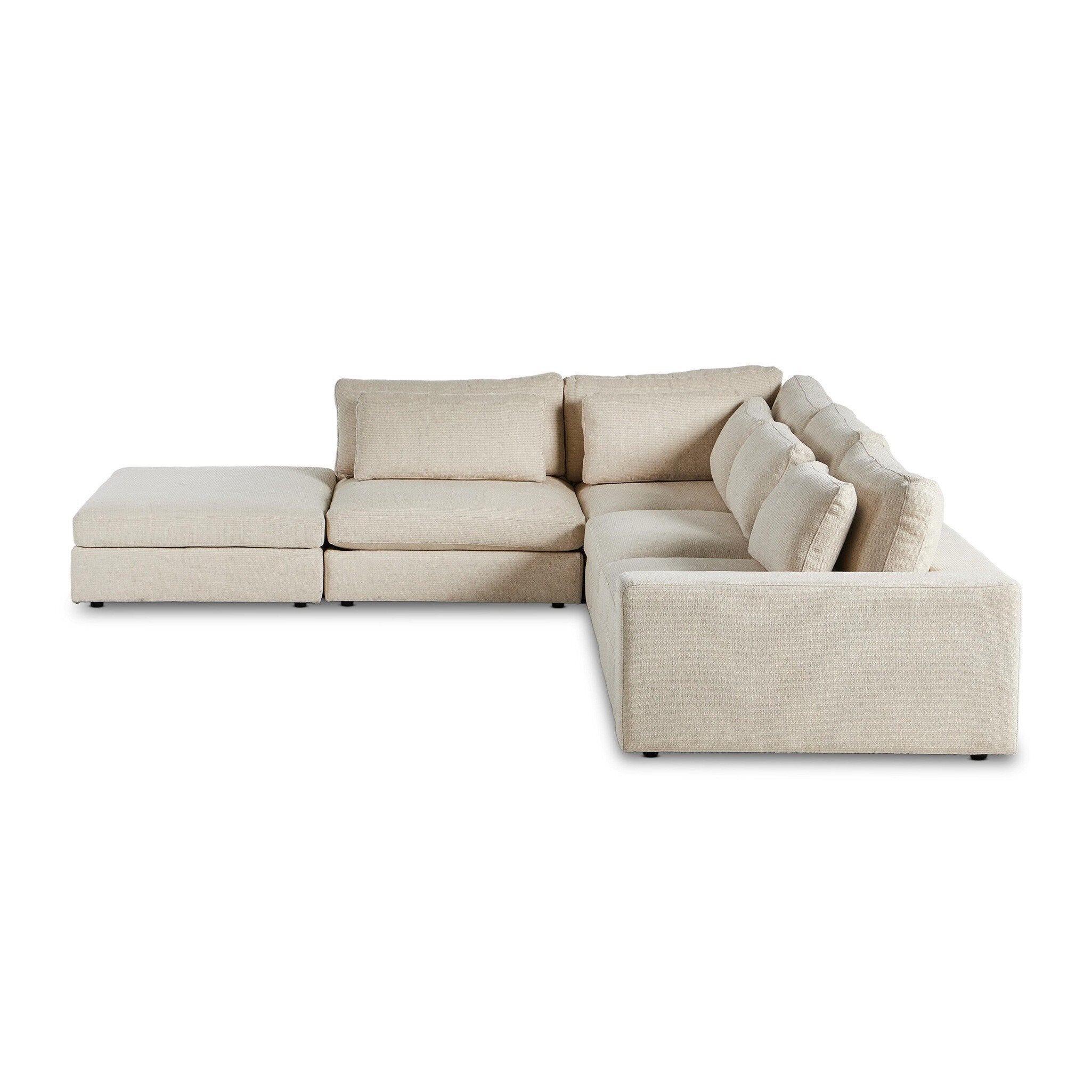 Bloor 4-piece Sectional W/ Ottoman