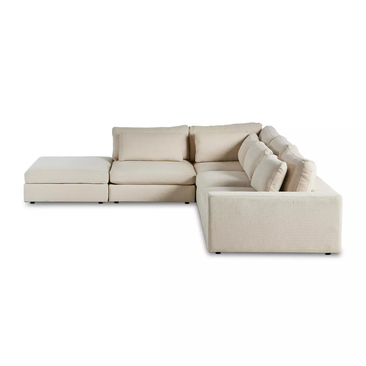 Bloor 4-pc Sectional W/ Ottoman