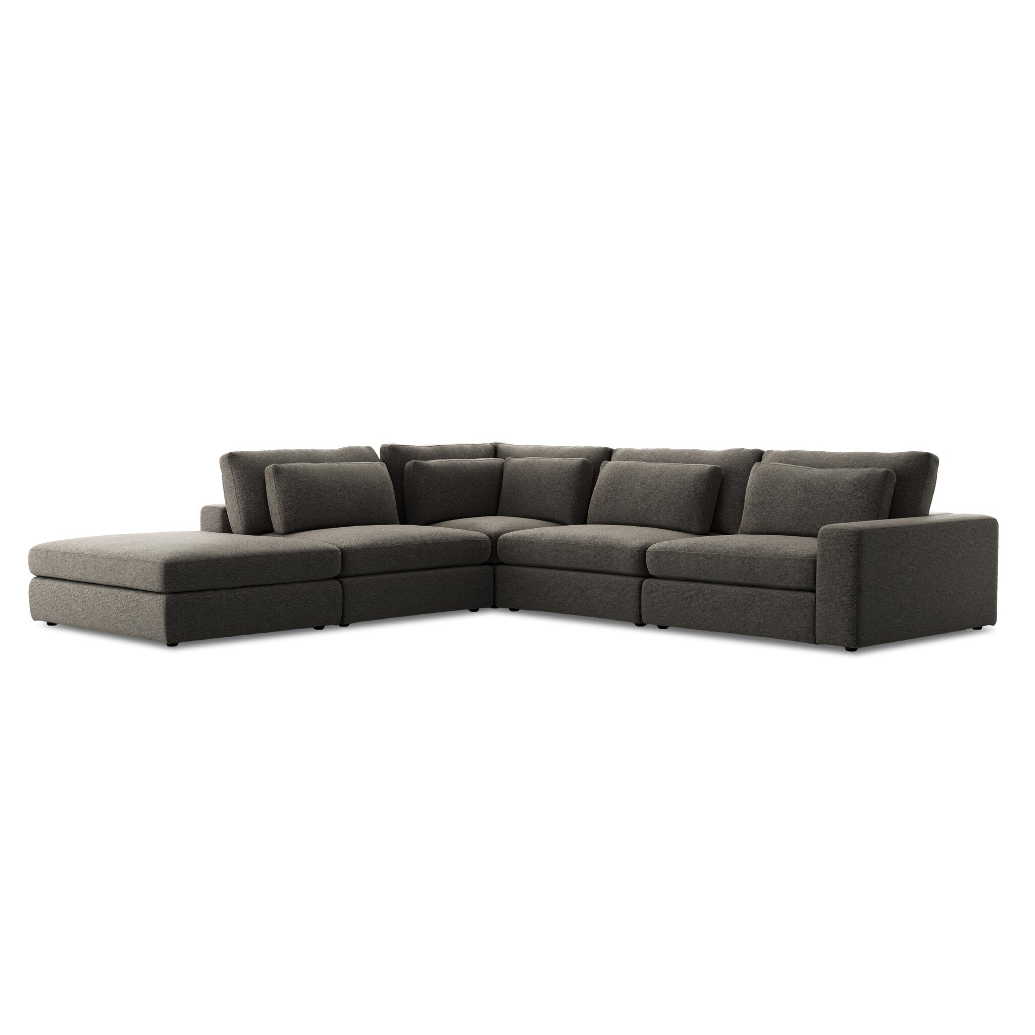 Bloor 4-piece Sectional W/ Ottoman