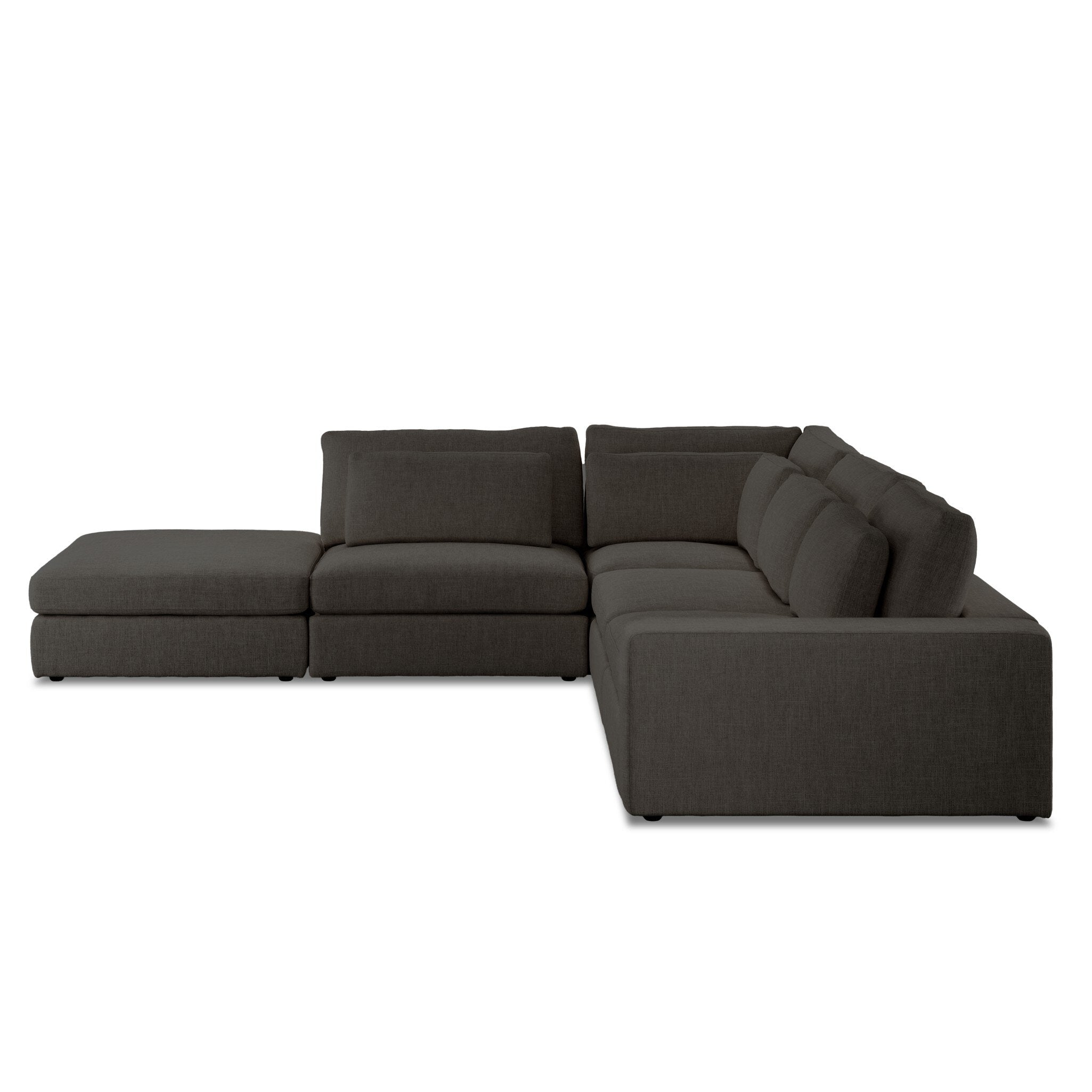 Bloor 4-piece Sectional W/ Ottoman