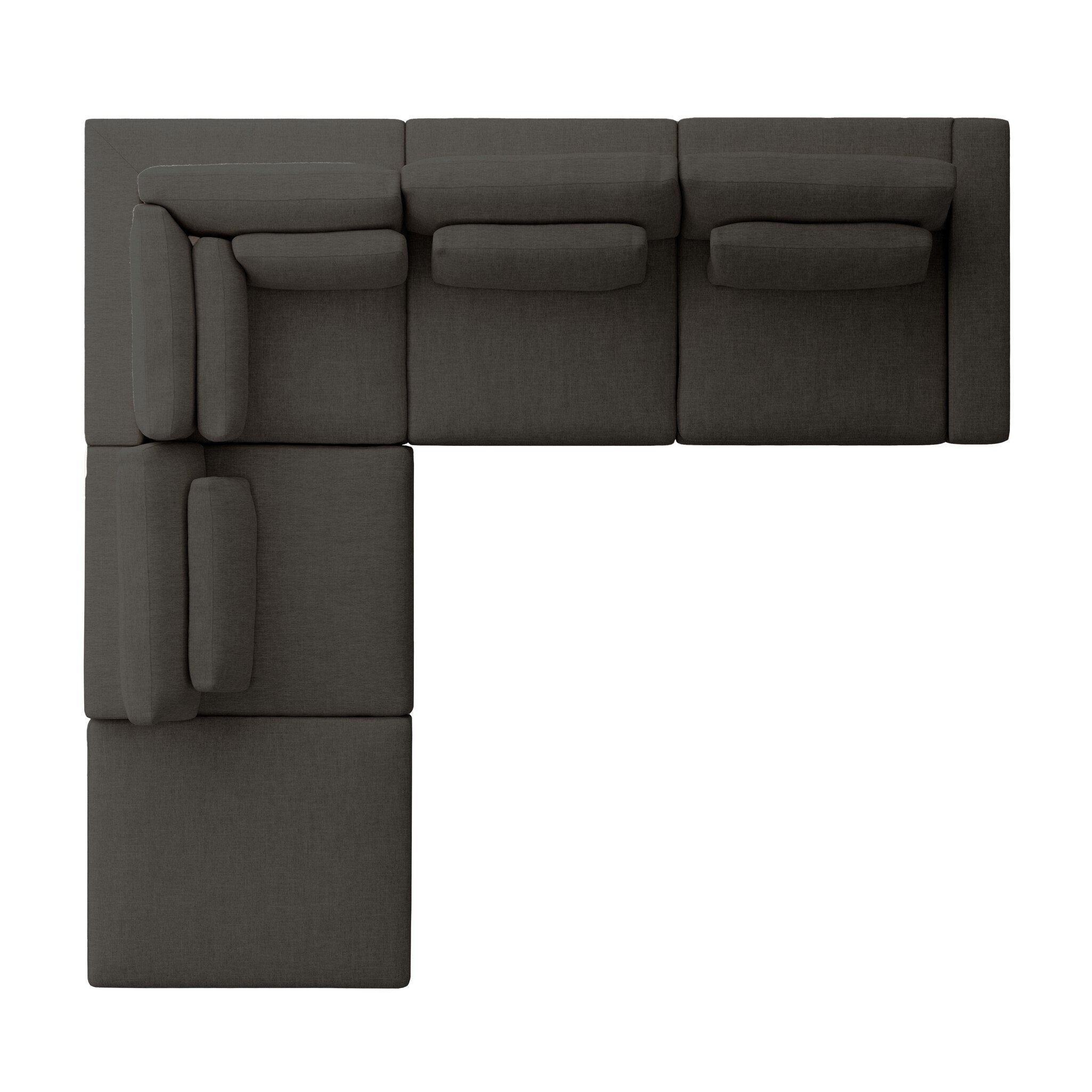 Bloor 4-piece Sectional W/ Ottoman