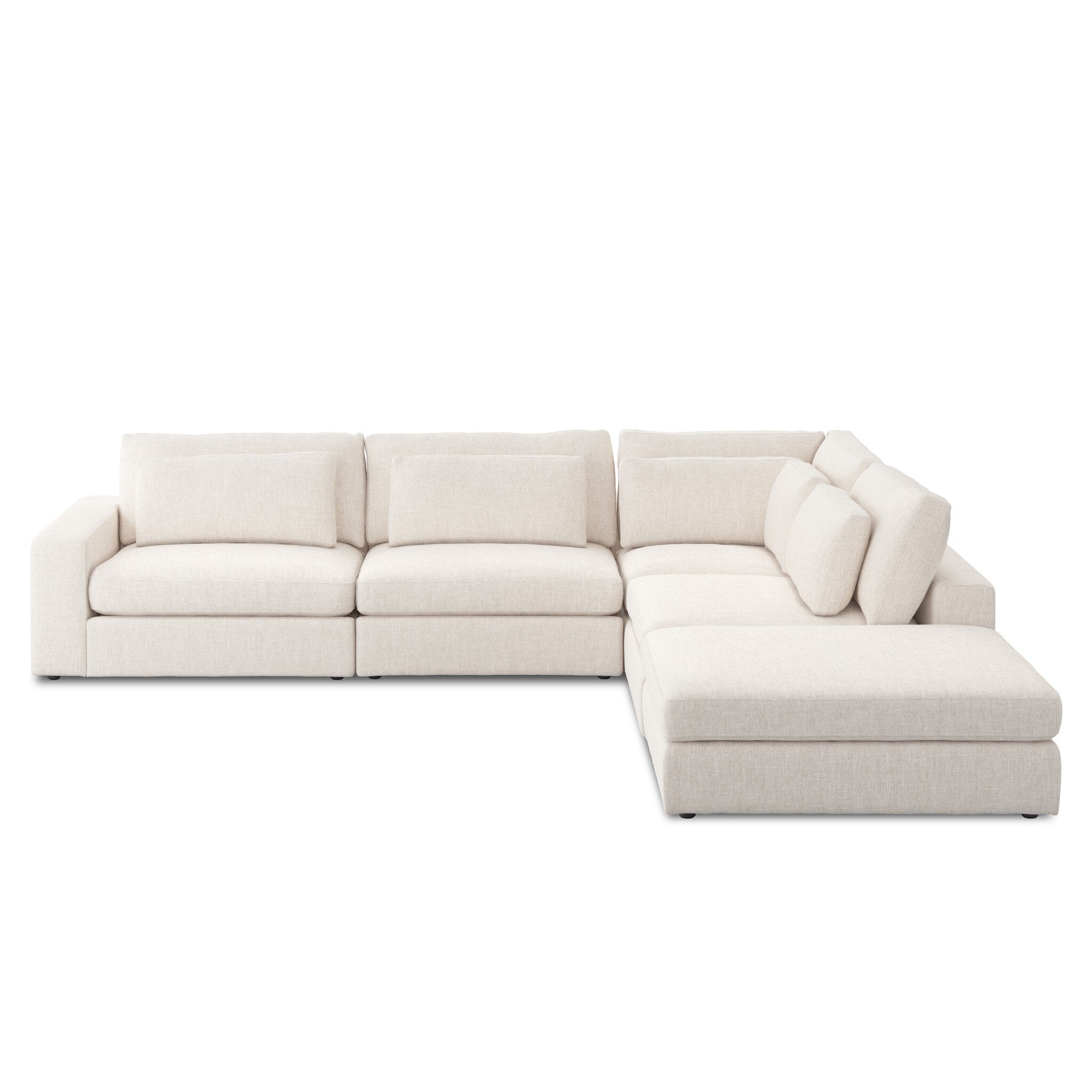 Bloor 4-piece Sectional W/ Ottoman