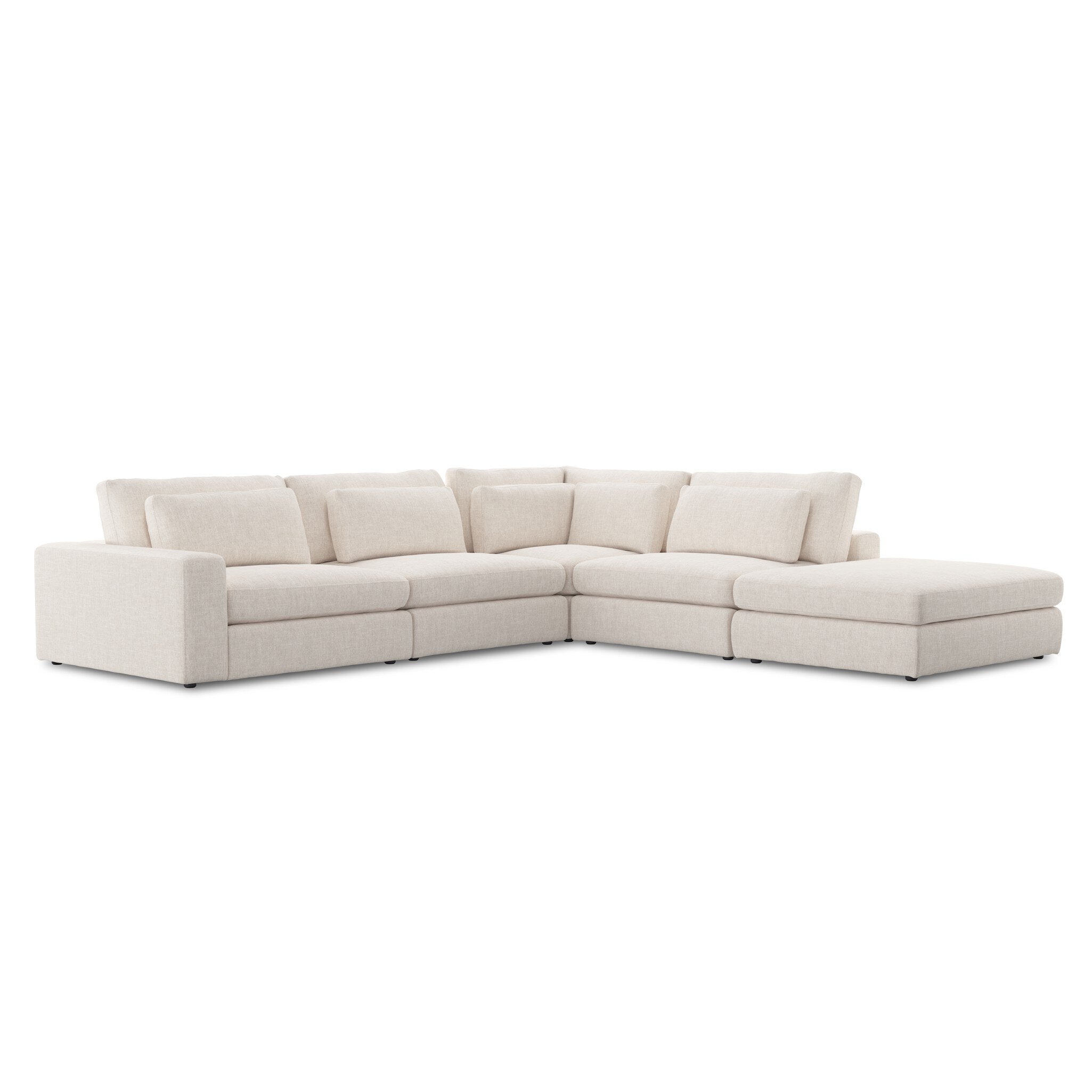 Bloor 4-piece Sectional W/ Ottoman