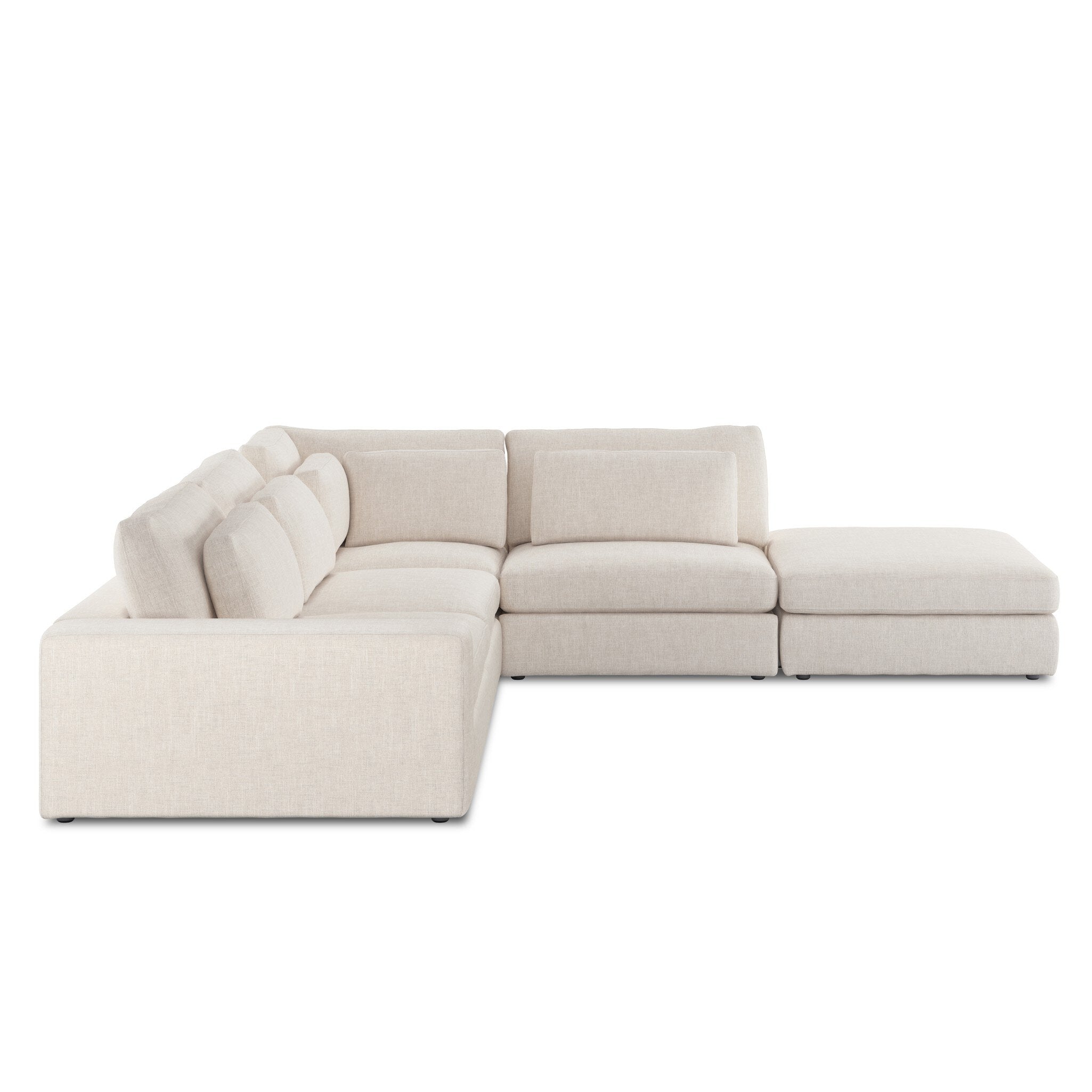 Bloor 4-piece Sectional W/ Ottoman