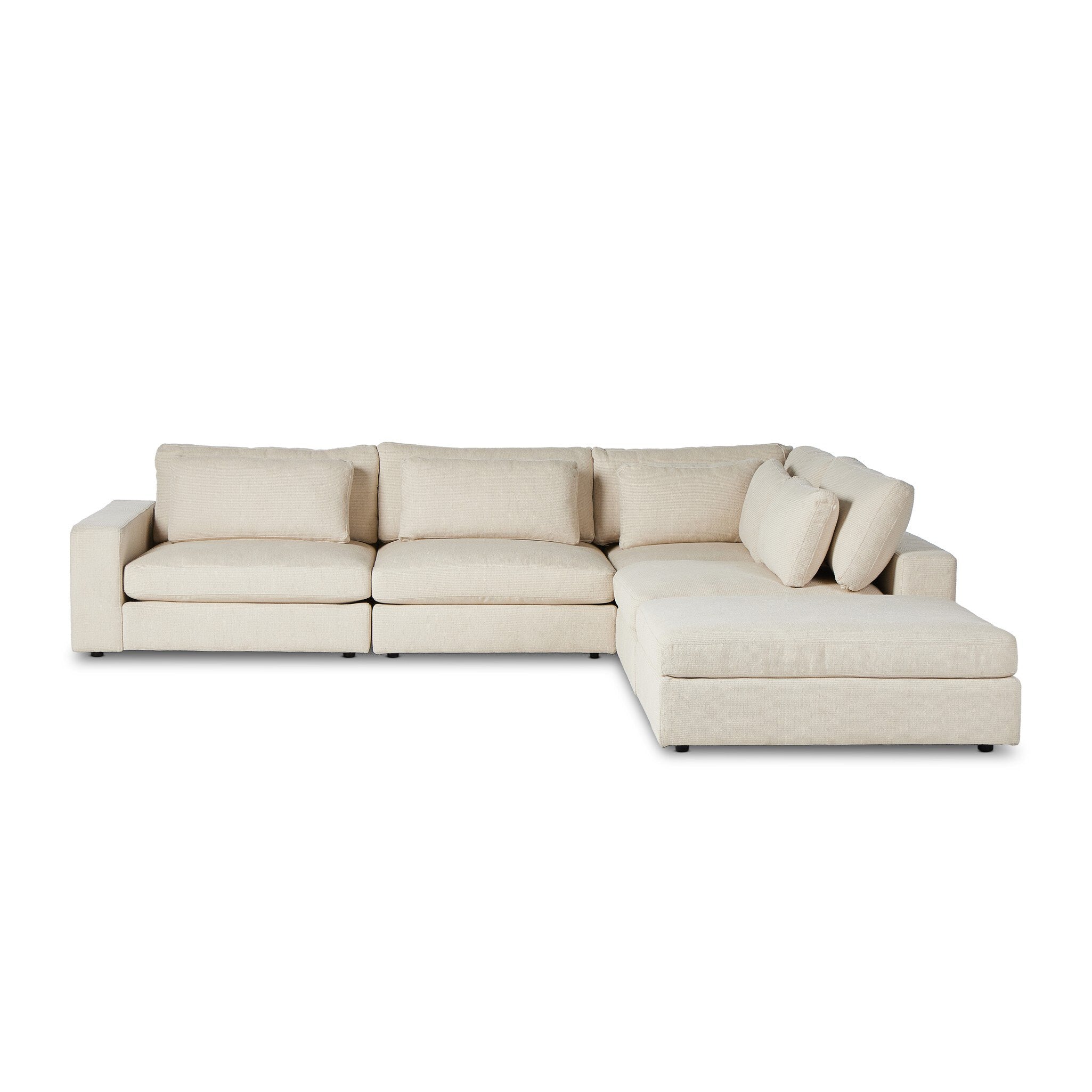 Bloor 4-piece Sectional W/ Ottoman