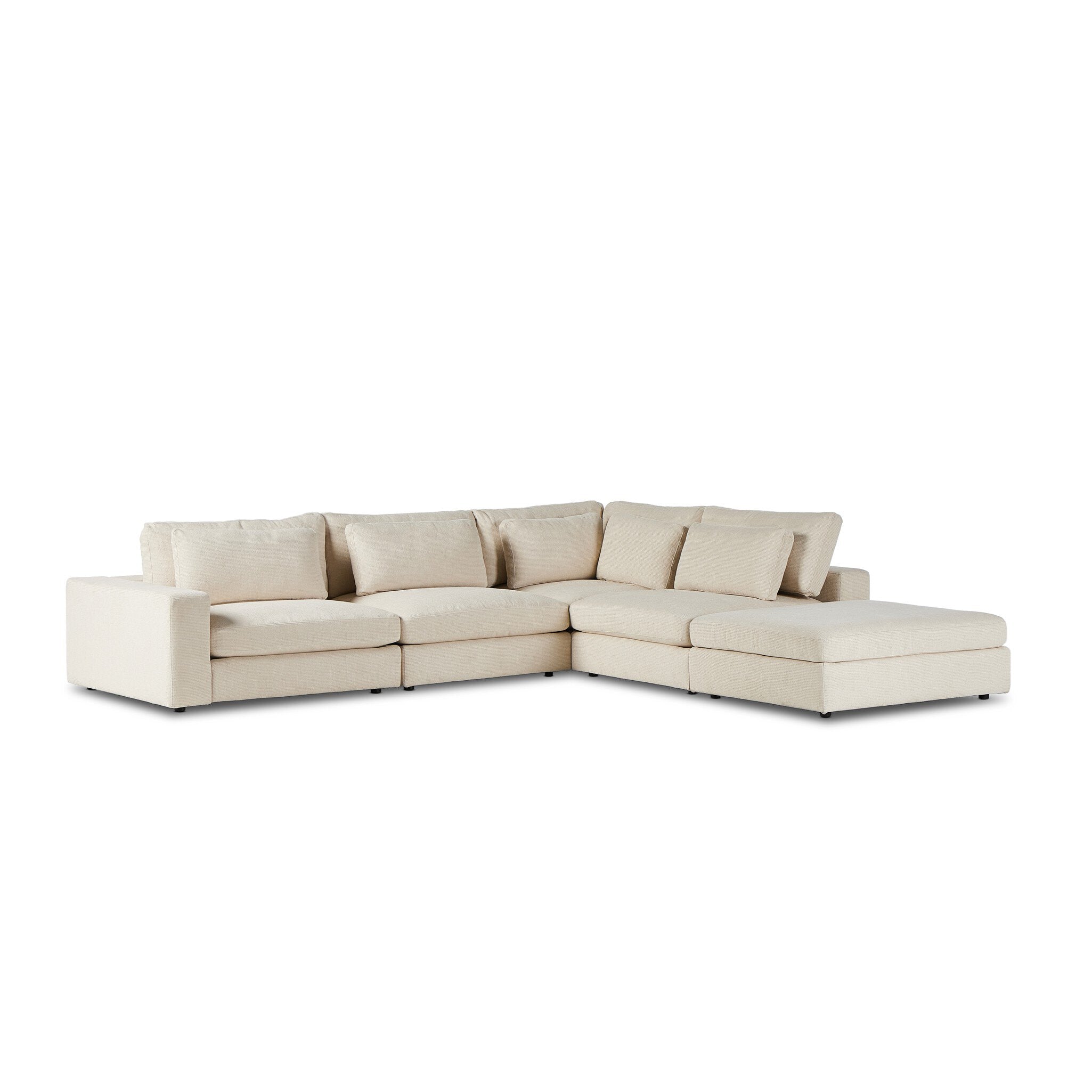 Bloor 4-piece Sectional W/ Ottoman