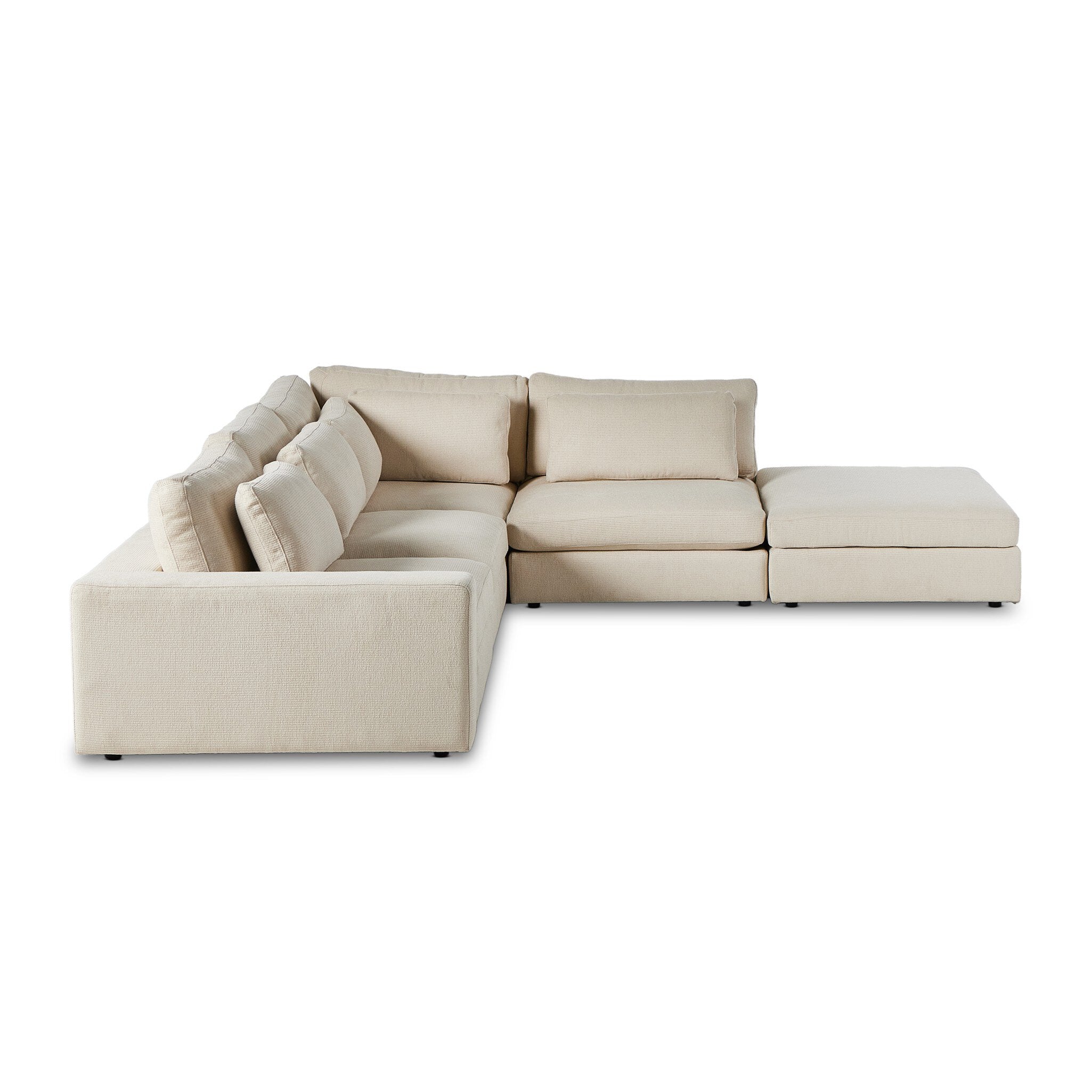 Bloor 4-piece Sectional W/ Ottoman