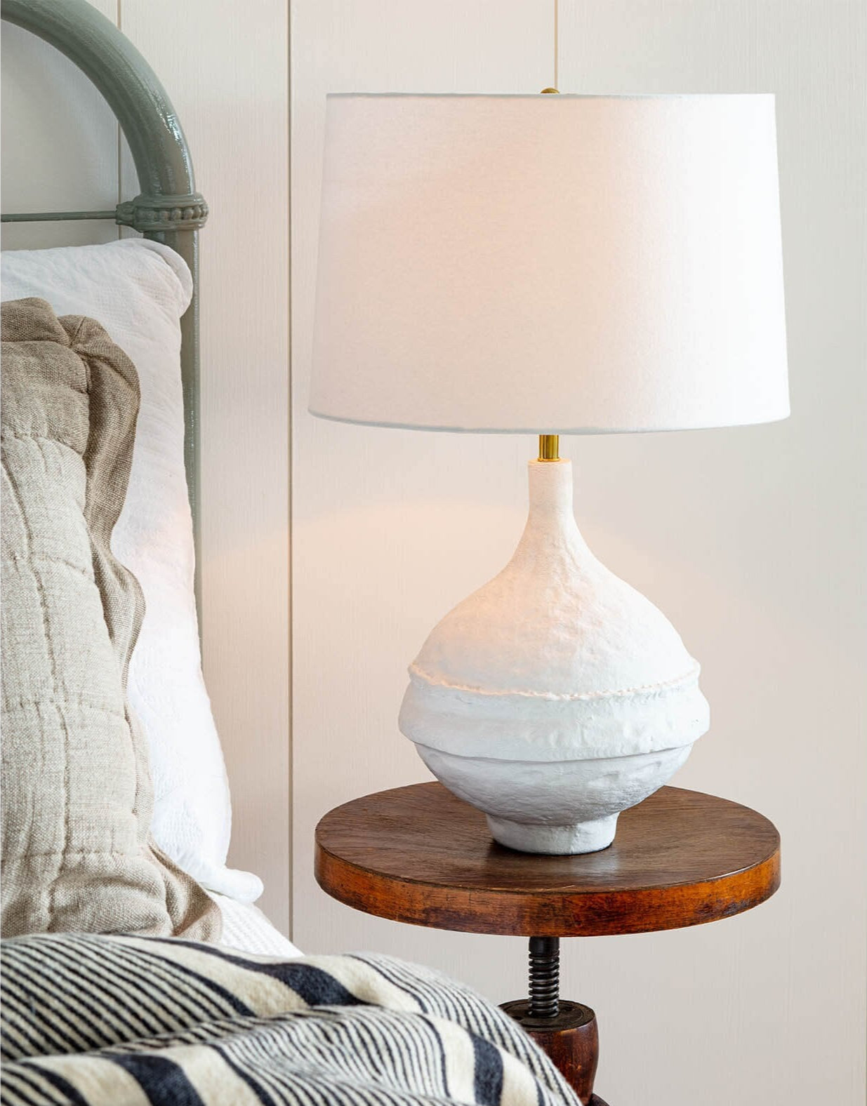 Maché Table Lamp