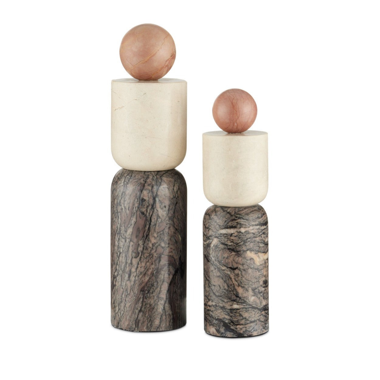 Liam Marble Objects - Set of 2 - StyleMeGHD - Decorative Objects