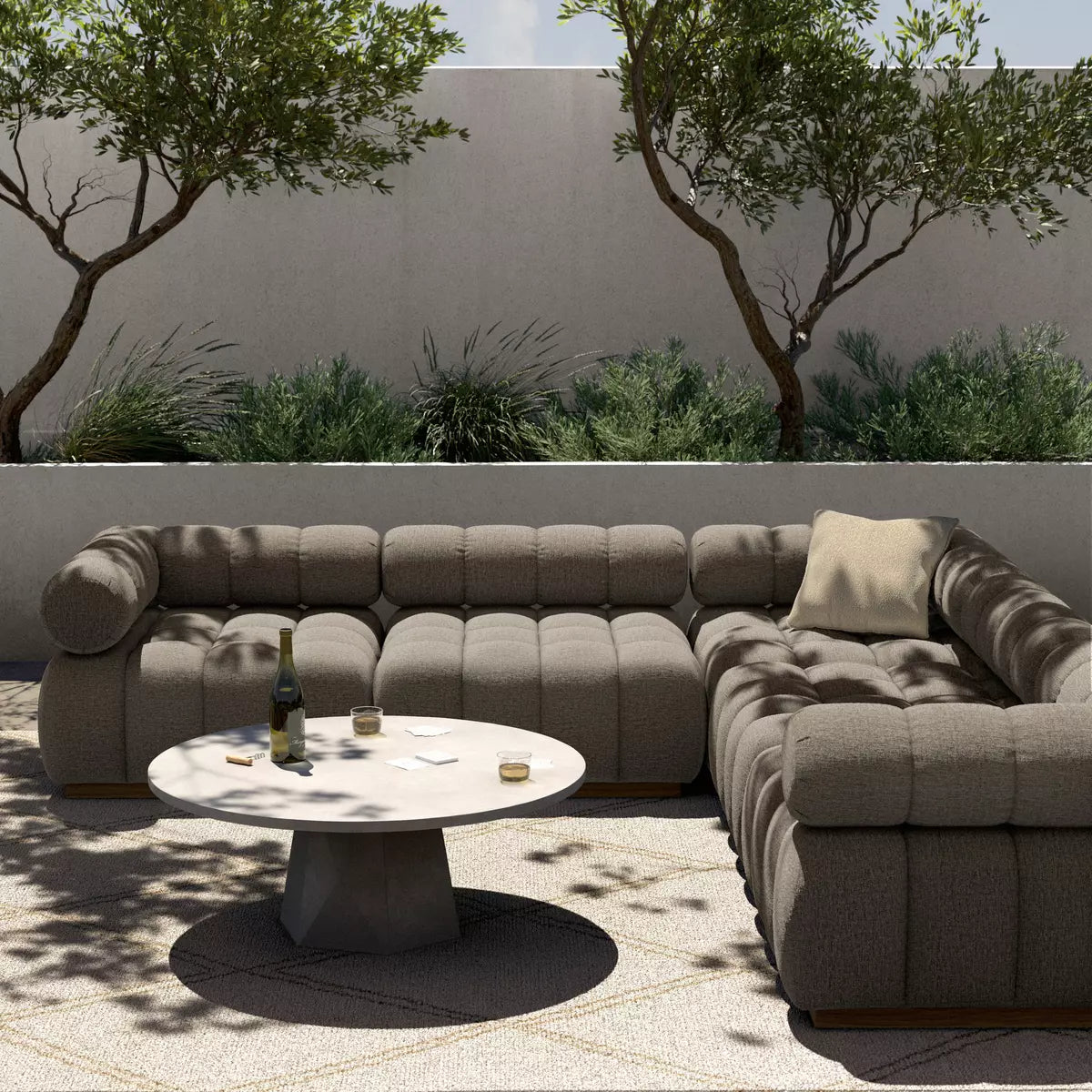 Florida Outdoor 5-Piece Sectional