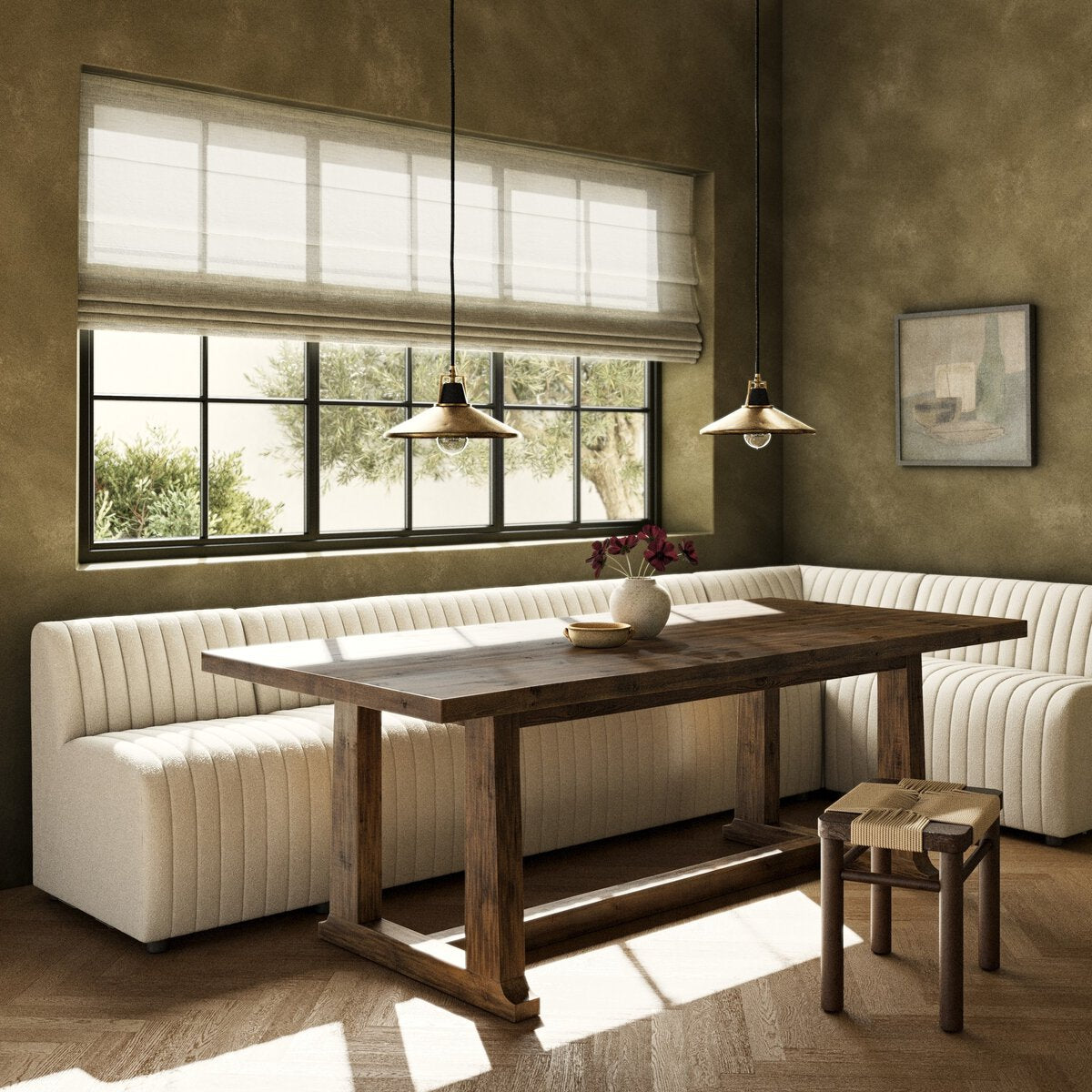 Augustine Dining Banquette, L-Shape