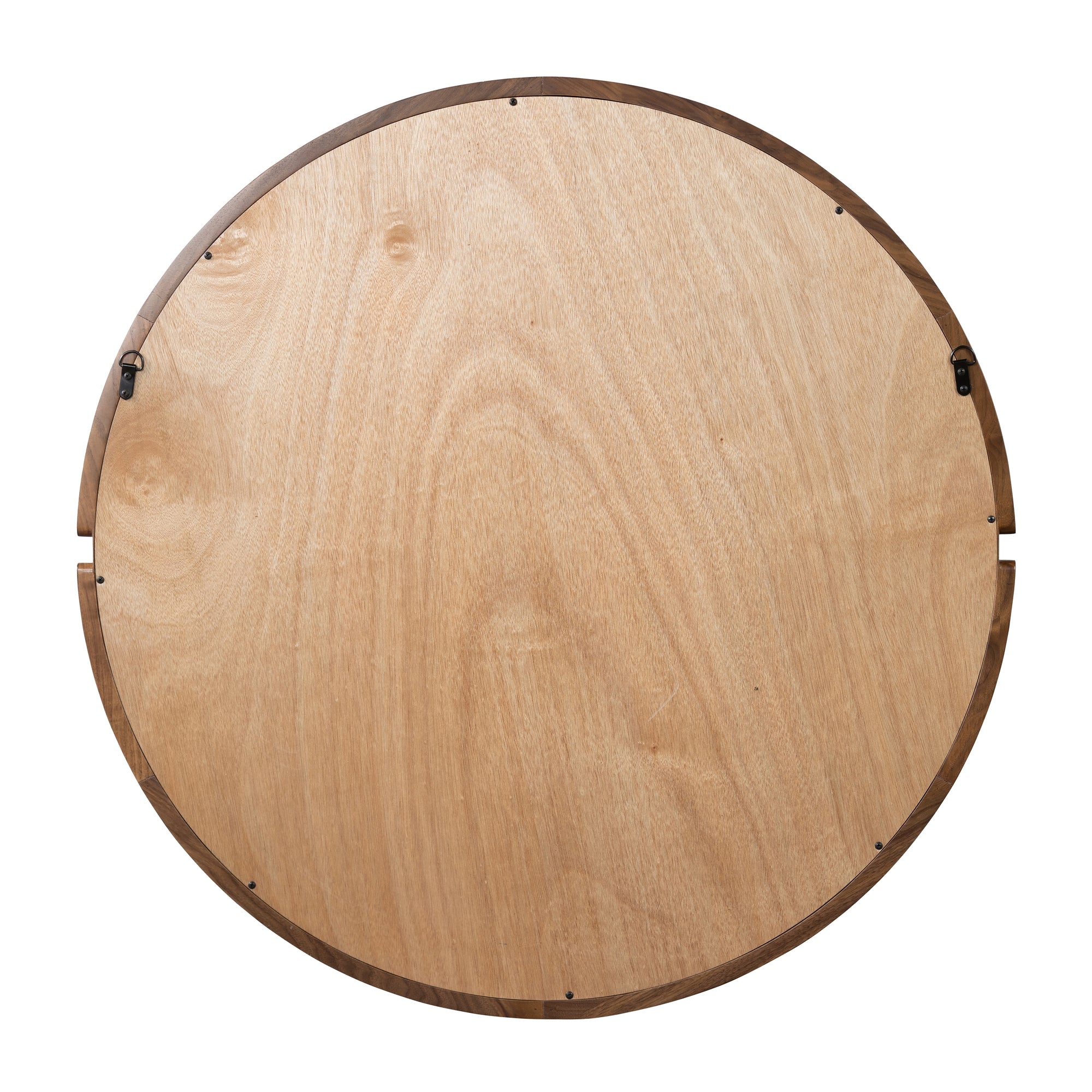 Moore Round Wooden Mirror