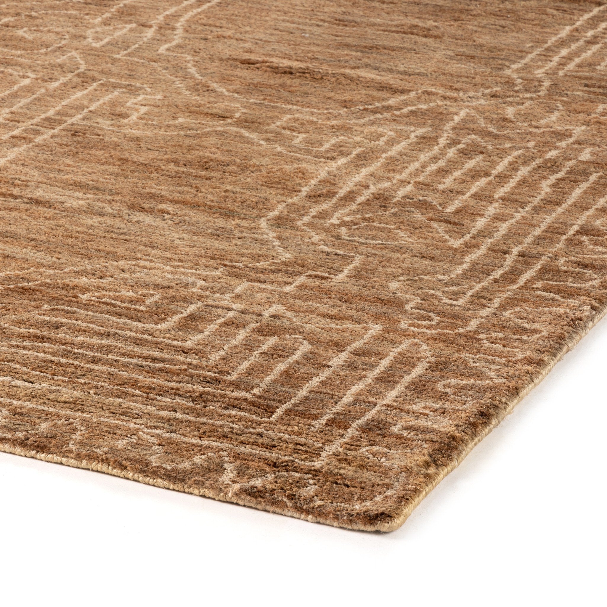 Nora Hand Knotted Jute Rug