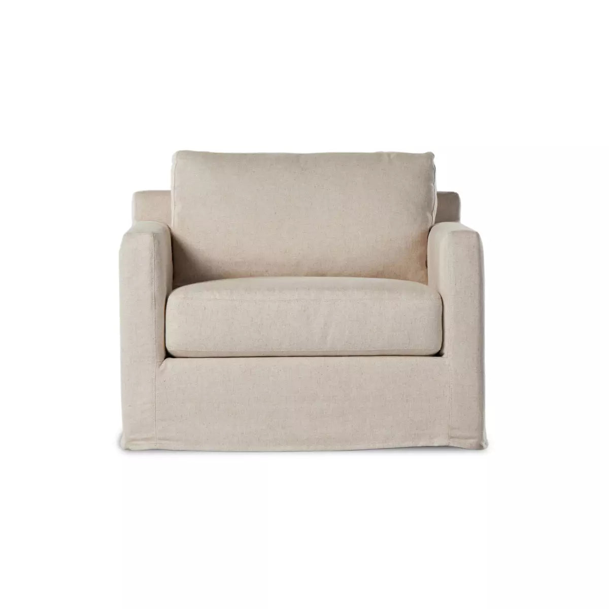 Cullman Slipcover Swivel Chair