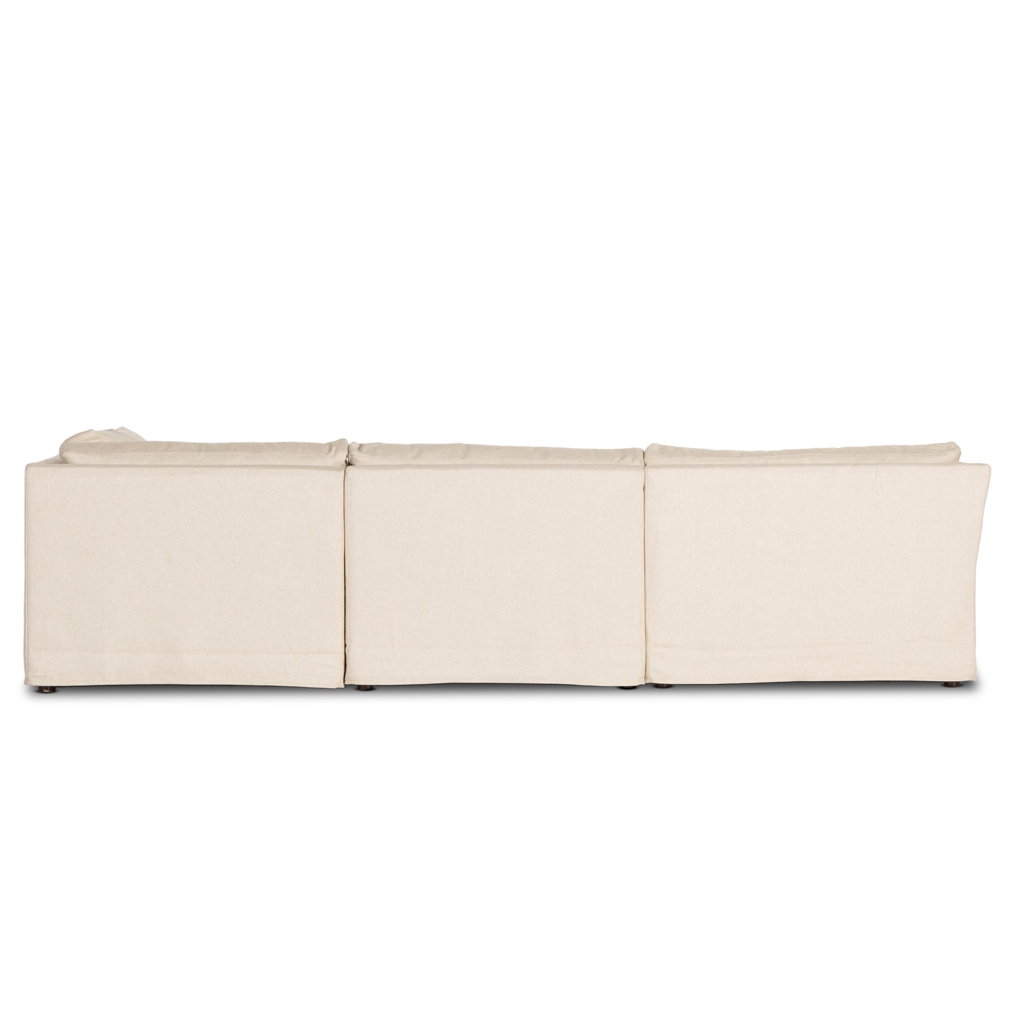 Delray 4-piece Slipcover Sectional