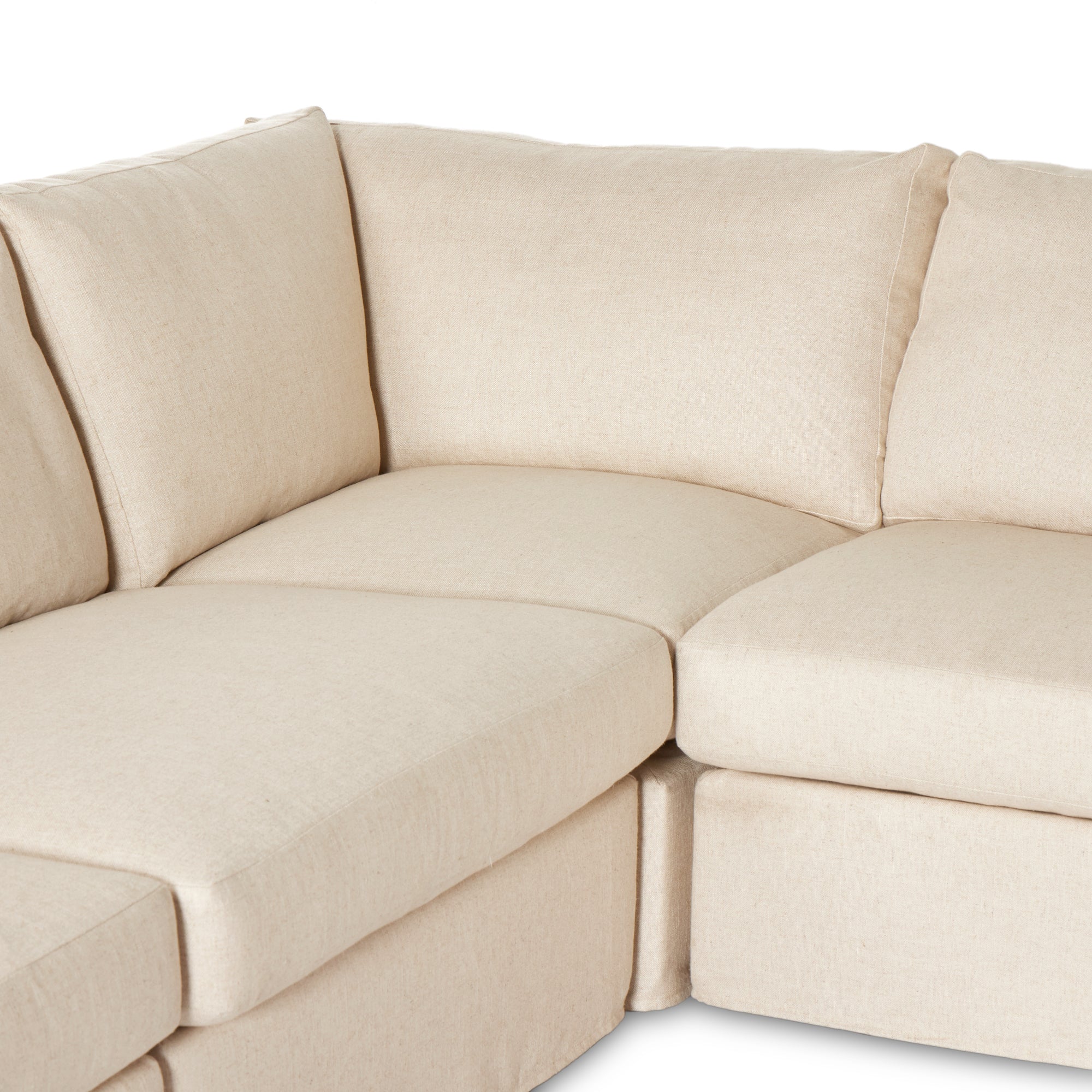 Delray 8pc Slipcover Sofa Sectional