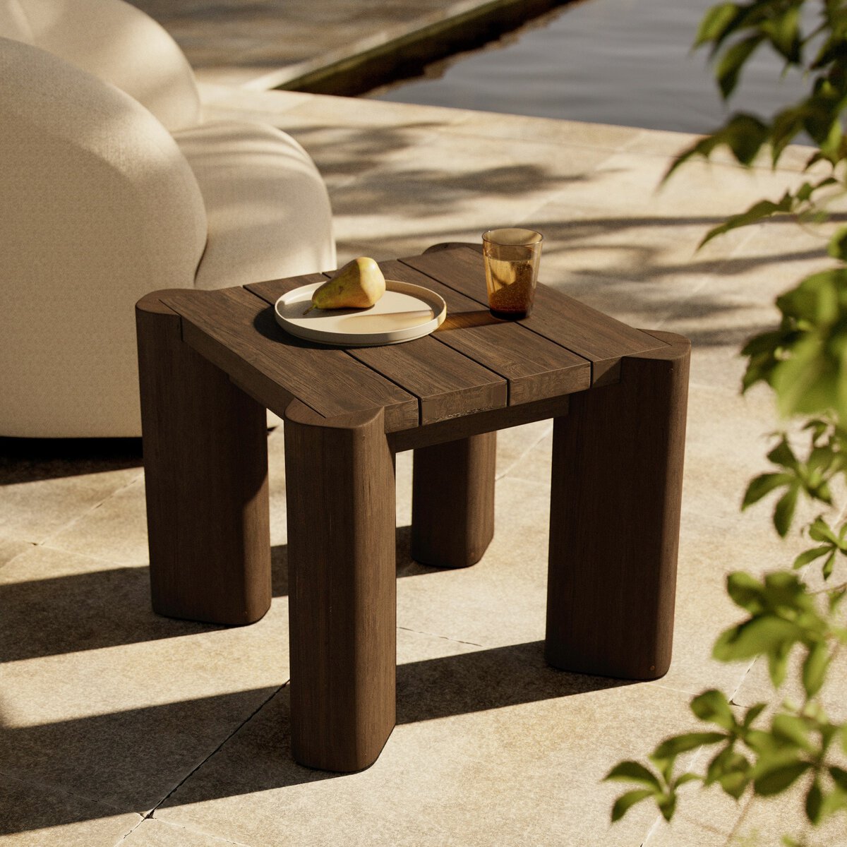 Sutter Outdoor End Table - StyleMeGHD - Outdoor Occasional Tables