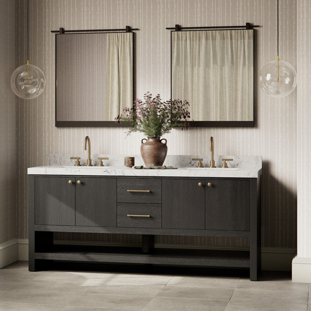 Amber Double Vanity