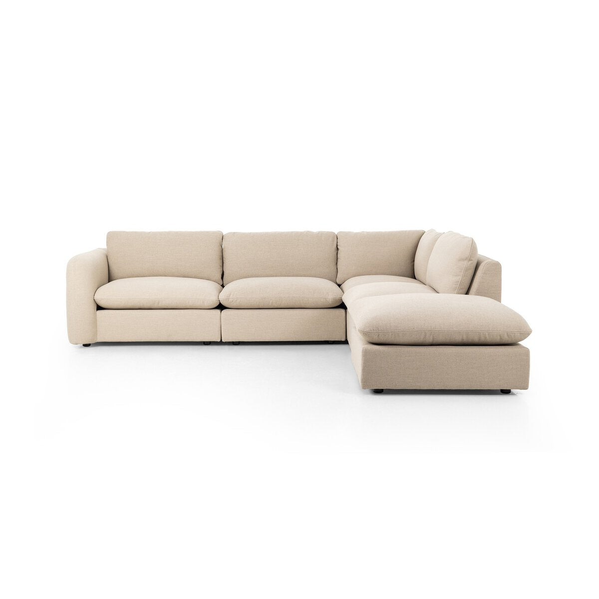 Perry 4-piece Sectional With Ottoman - StyleMeGHD - Sectionals