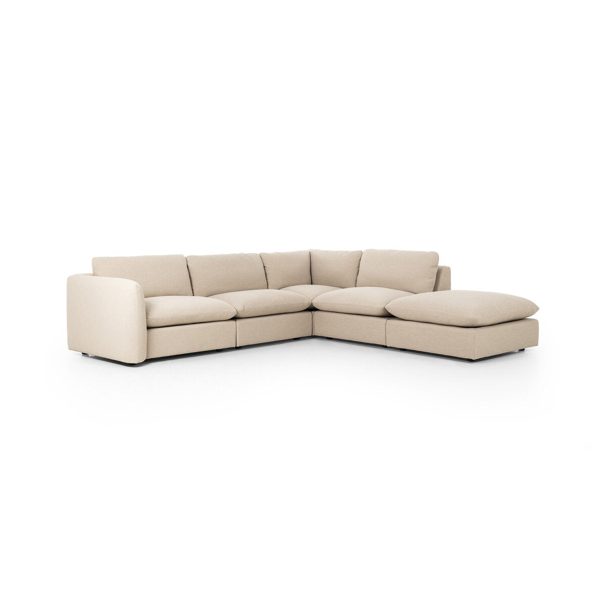 Ingrid 4-piece Sectional With Ottoman