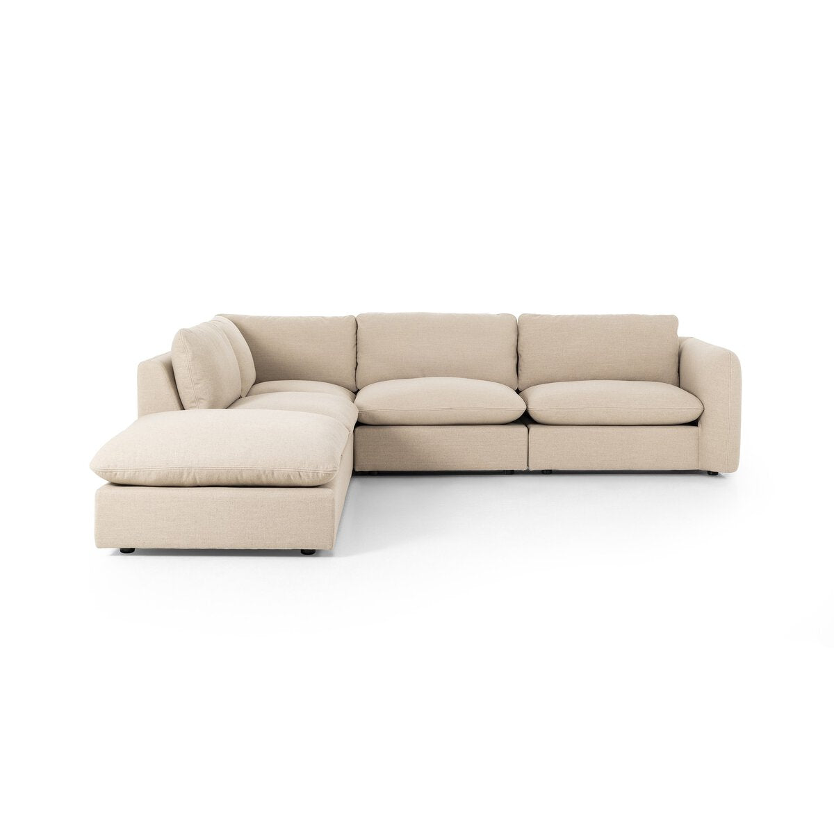 Perry 4-piece Sectional With Ottoman - StyleMeGHD - Sectionals