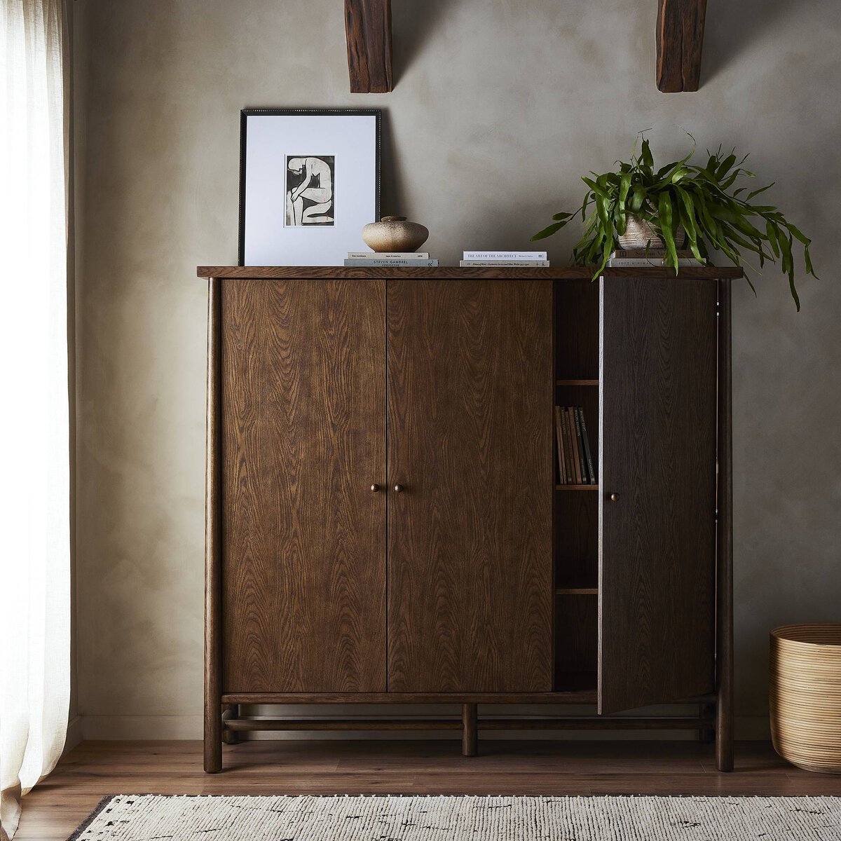 Benito 3-Door Cabinet - StyleMeGHD - Cabinet + Bookshelves