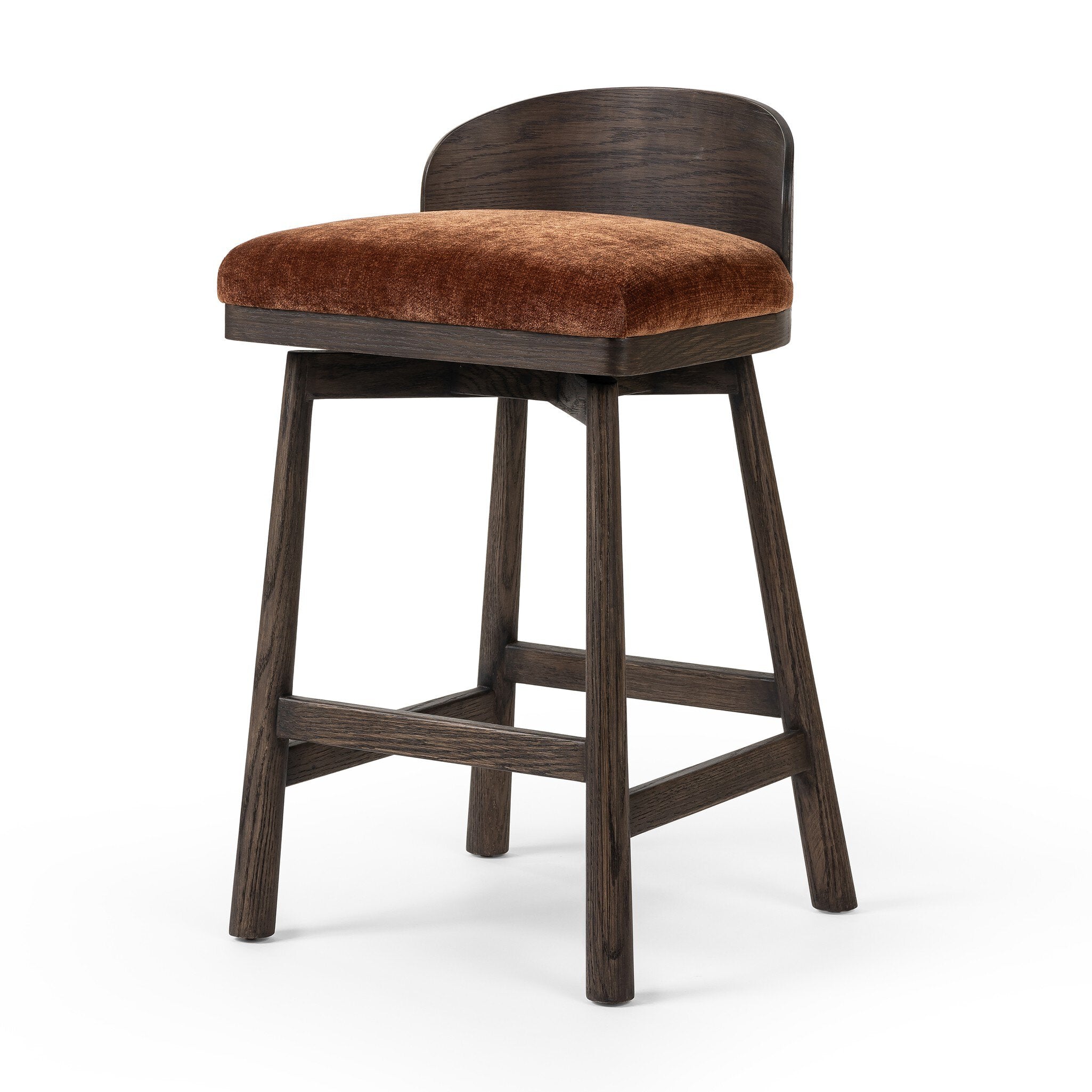 Cora Swivel Bar + Counter Stool