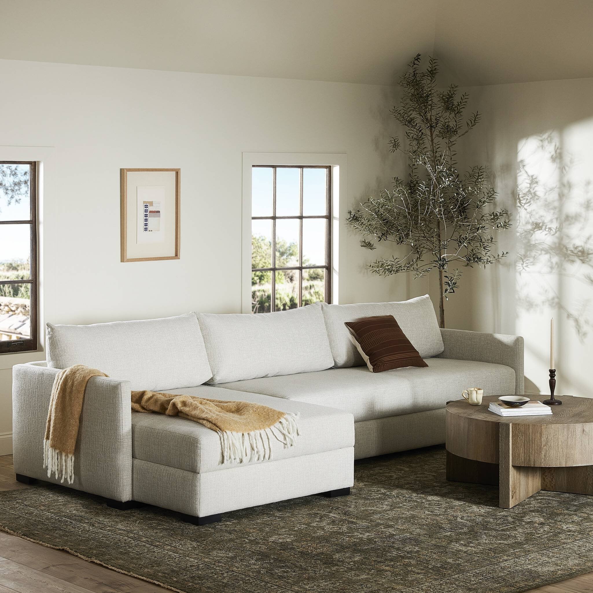 Whitney 2-Piece Sleeper Sectional