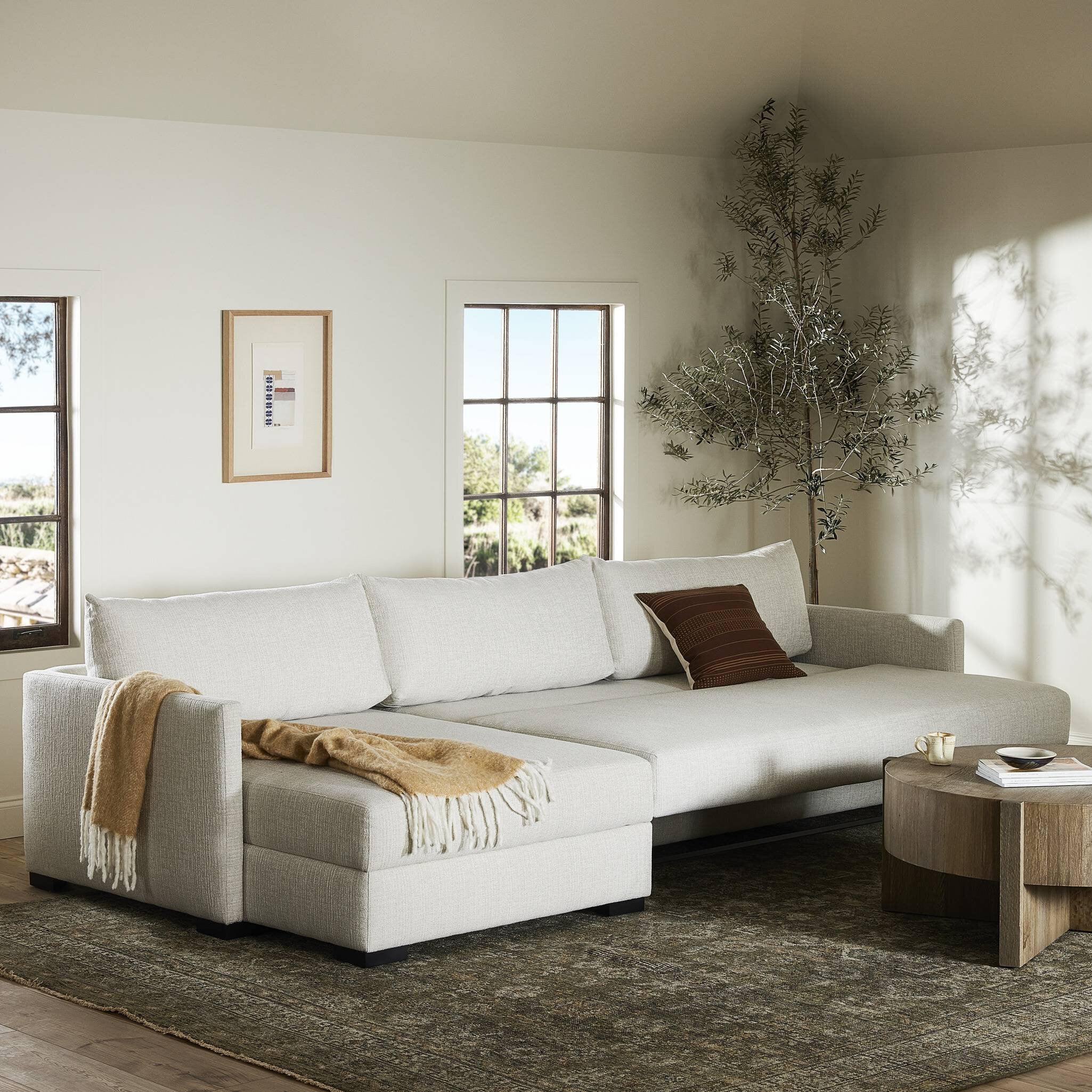 Whitney 2-Piece Sleeper Sectional