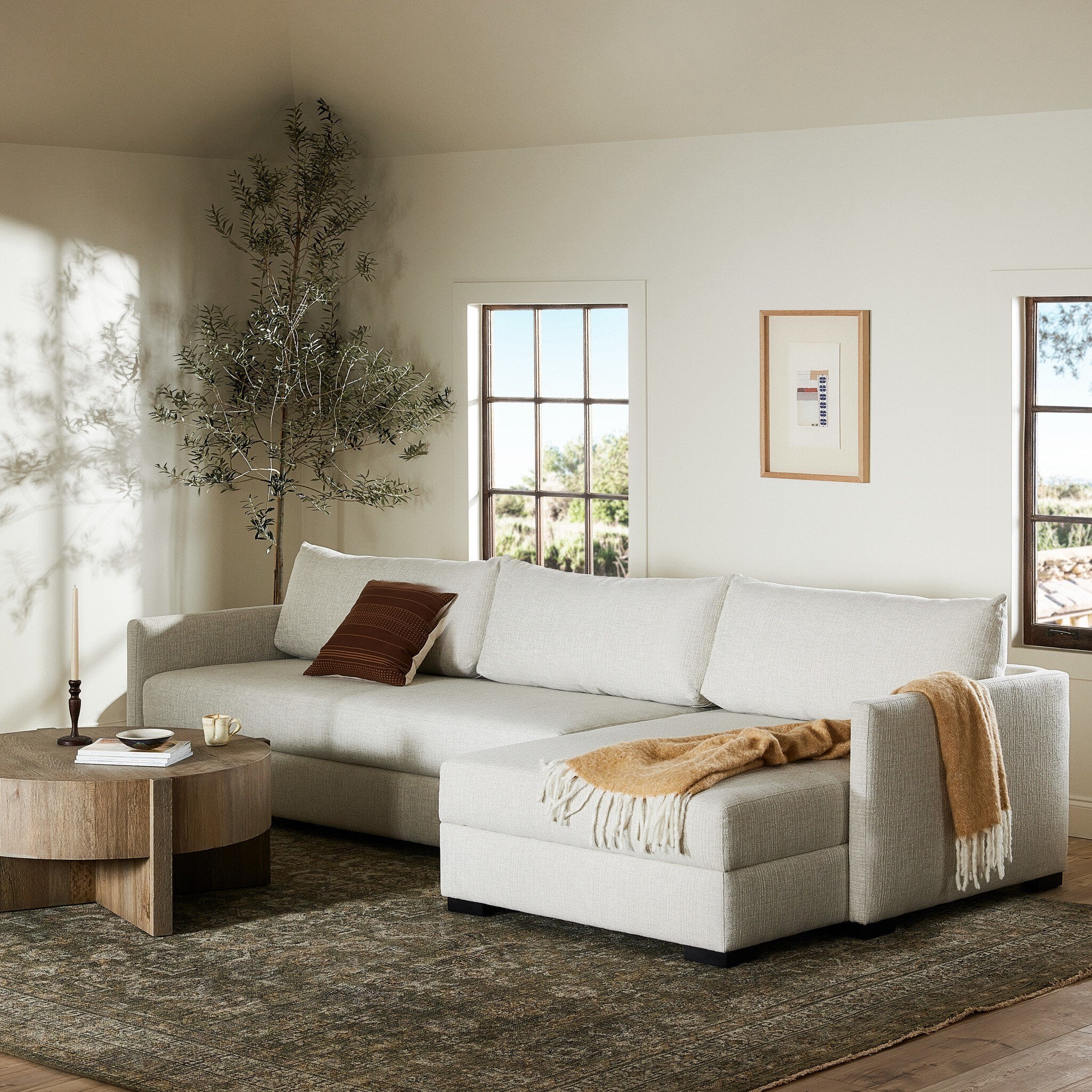 Whitney 2-Piece Sleeper Sectional