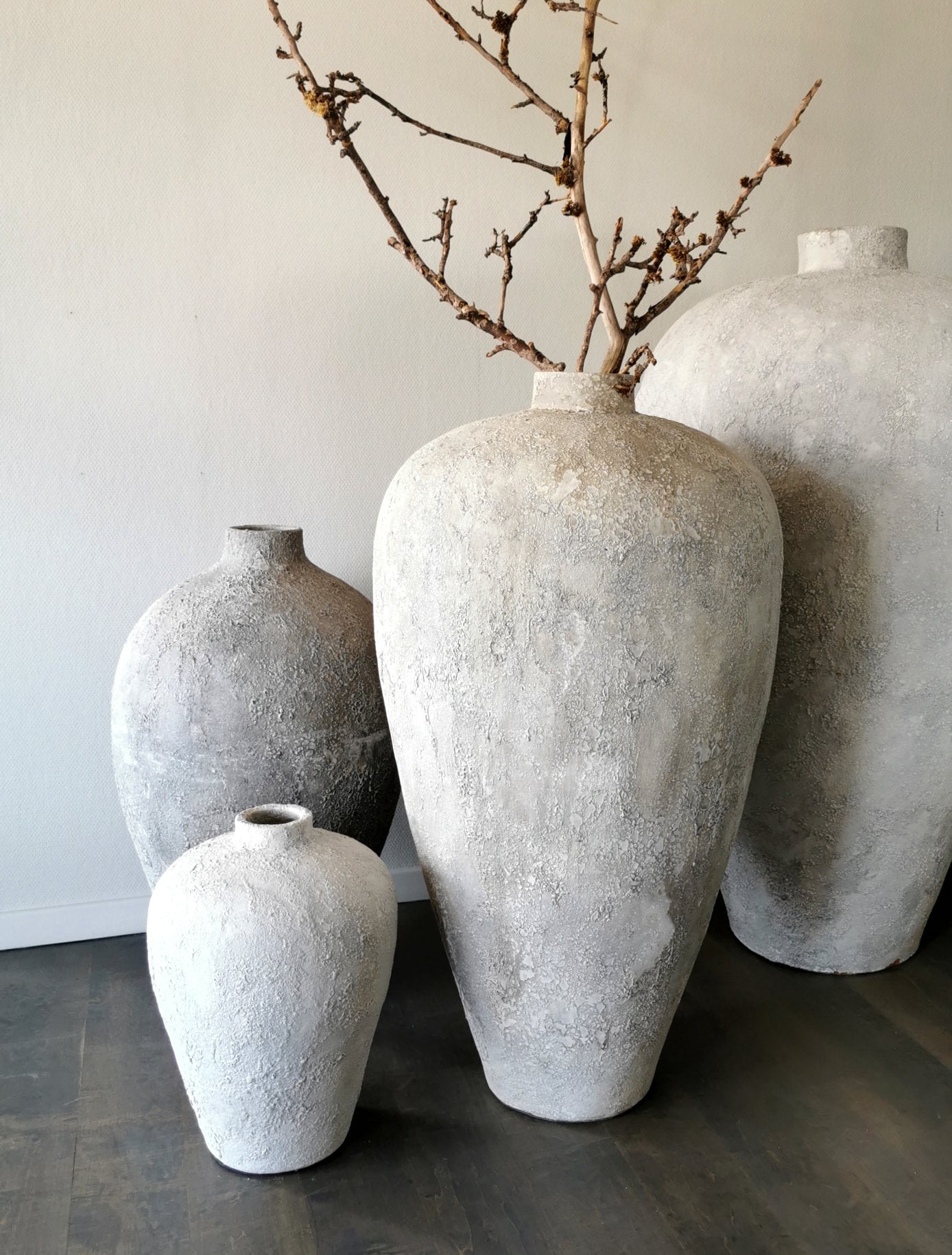 Luna Vase - Grey