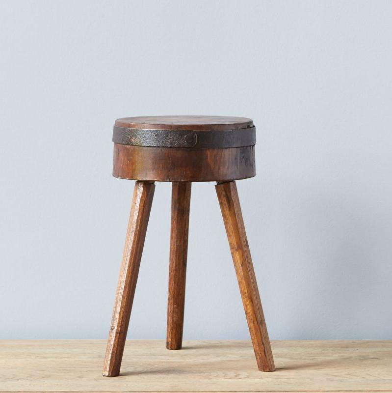 Found Chop Block Side Table - StyleMeGHD - Side Tables