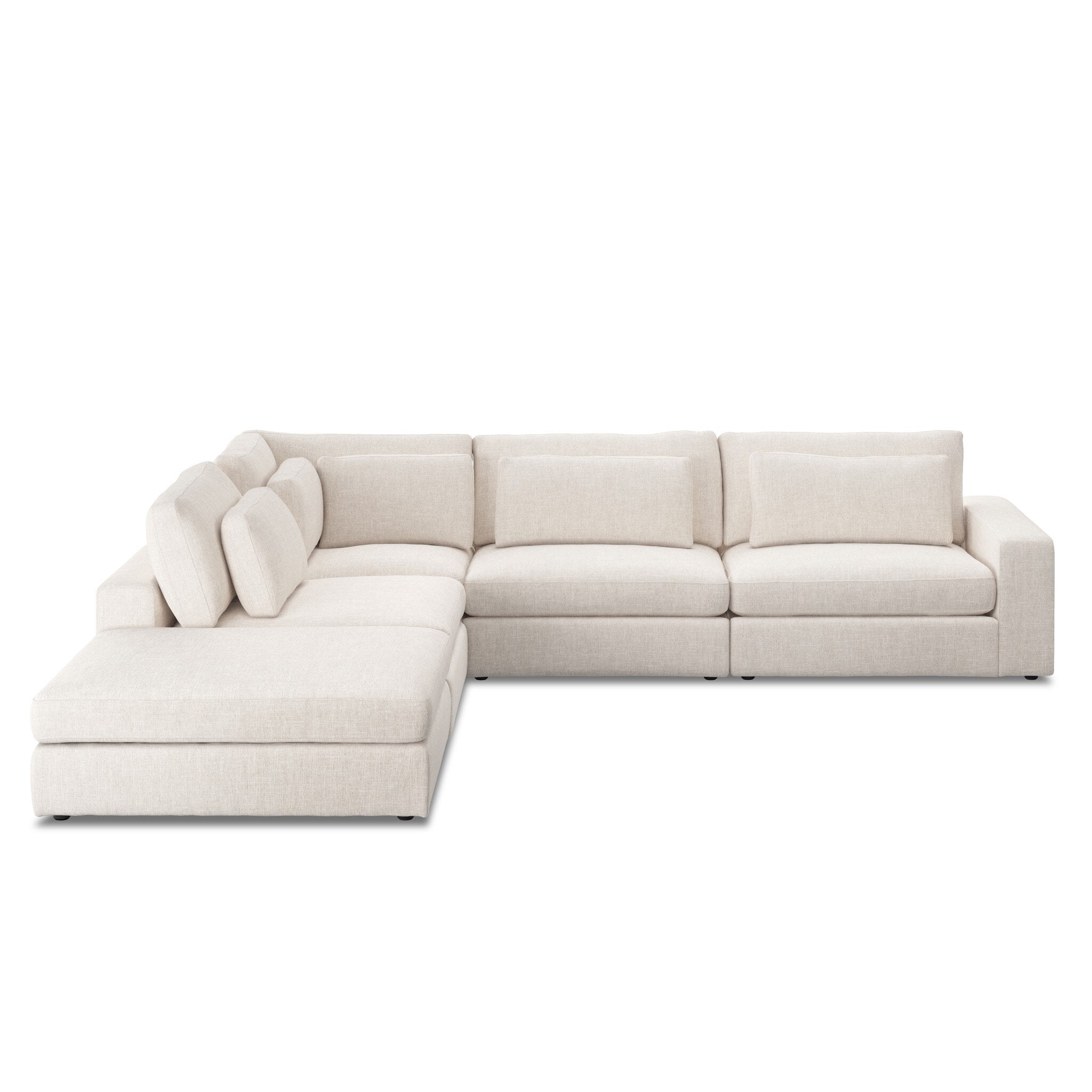 Bloor 4-piece Sectional W/ Ottoman