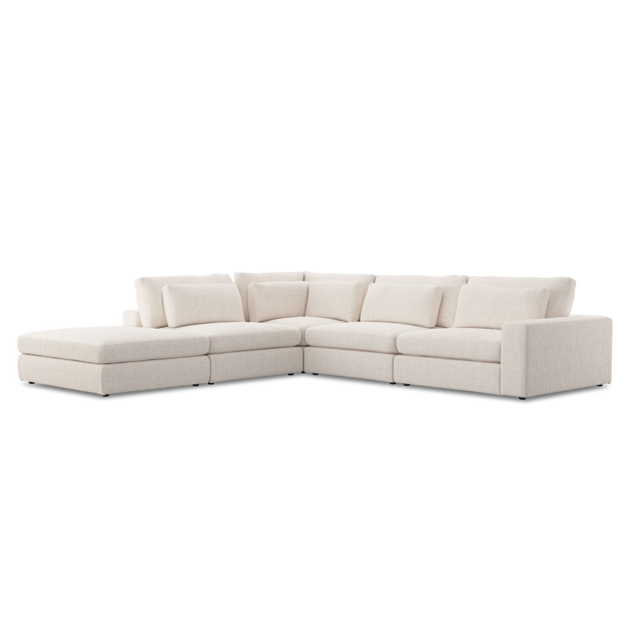 Bloor 4-piece Sectional W/ Ottoman