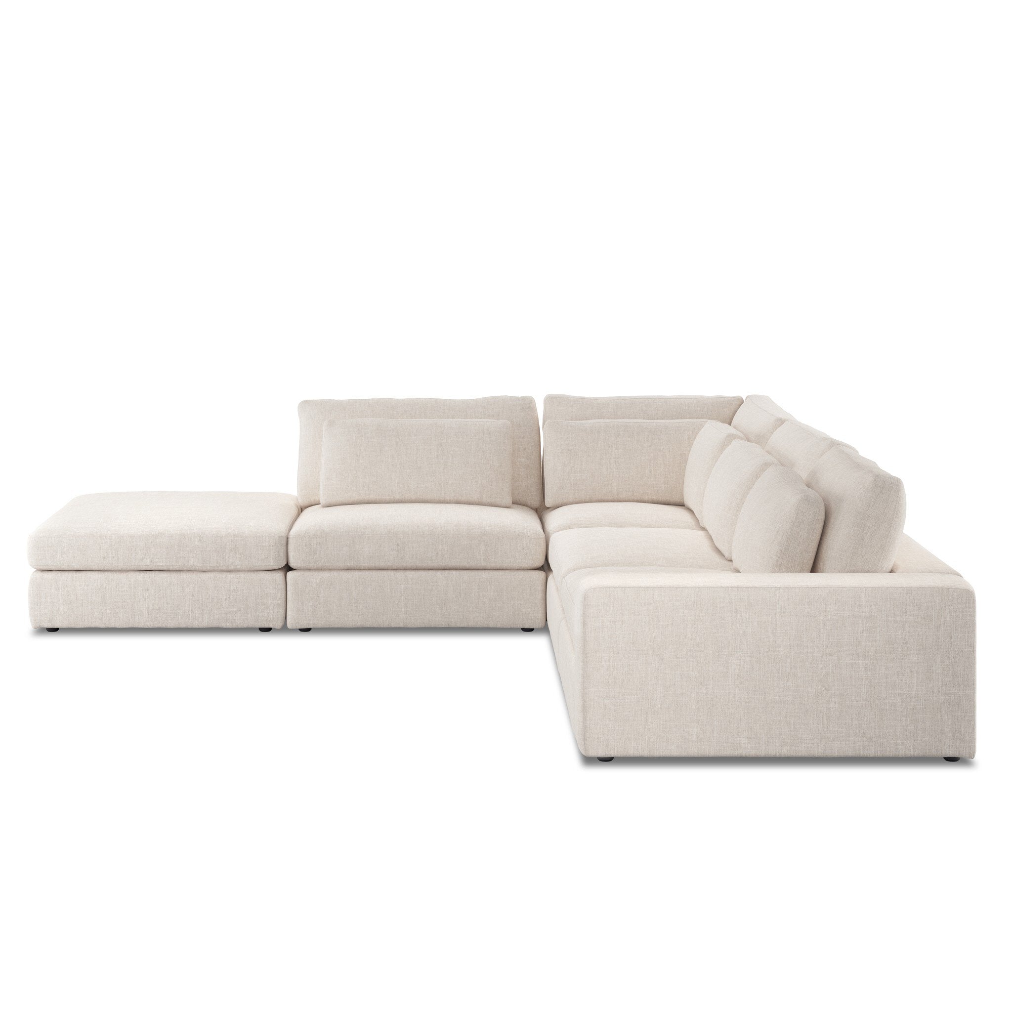 Bloor 4-piece Sectional W/ Ottoman