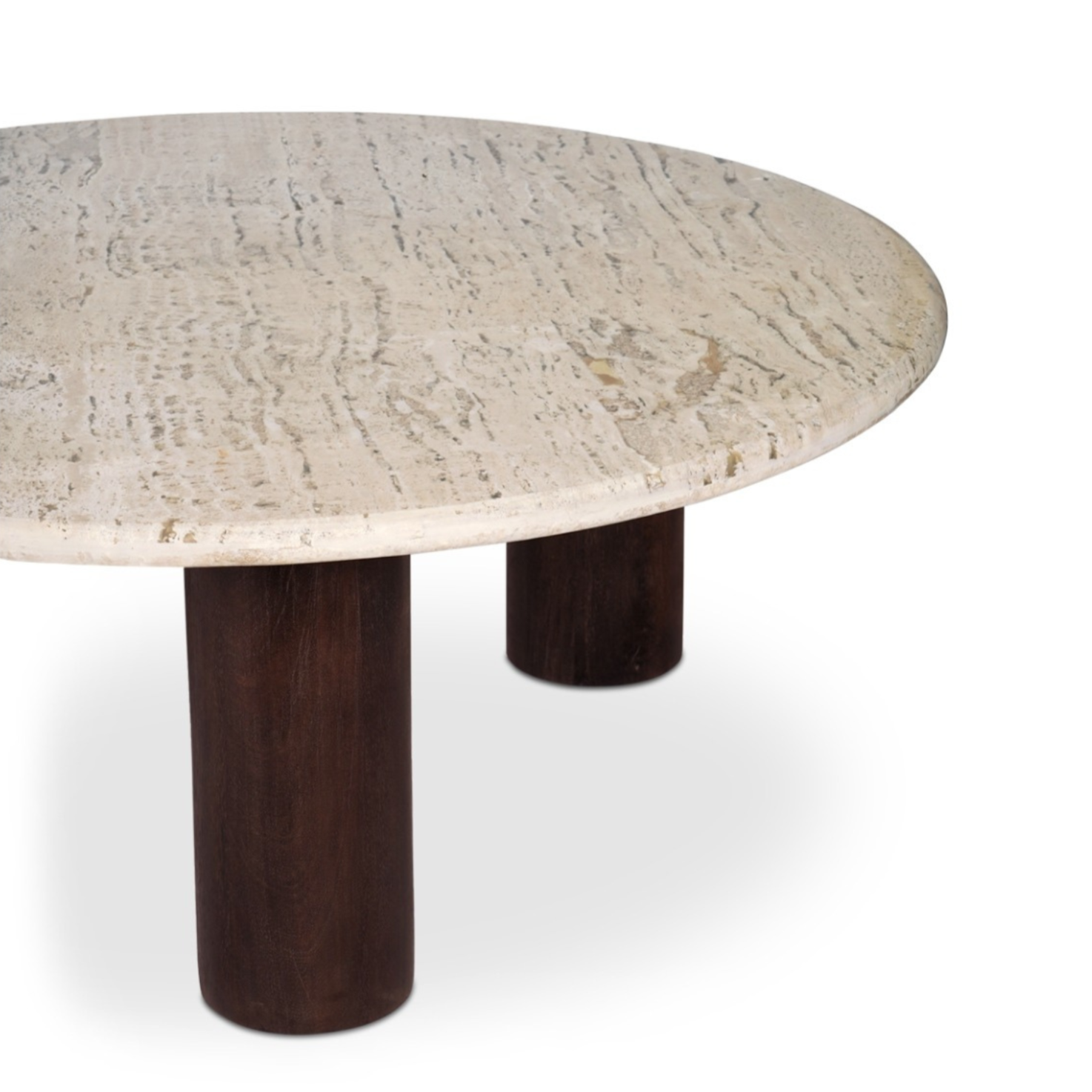 Lindon Travertine Coffee Table