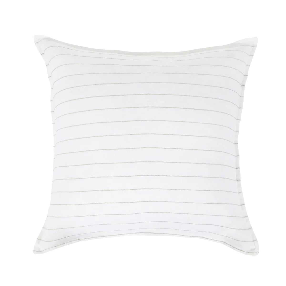 Blake Linen Duvet Set - White/Natural