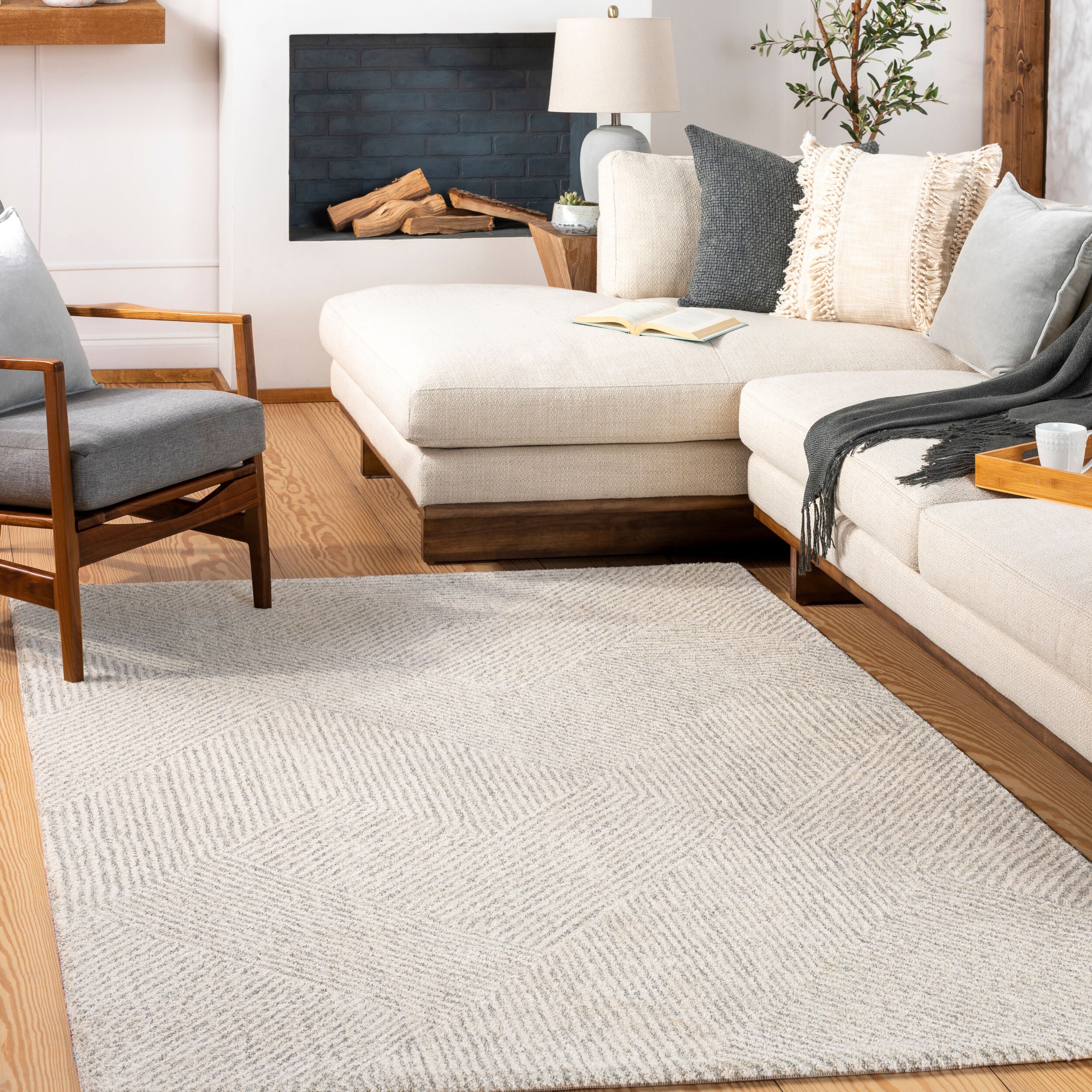 Gavic Rug - Light Gray - StyleMeGHD - Rugs