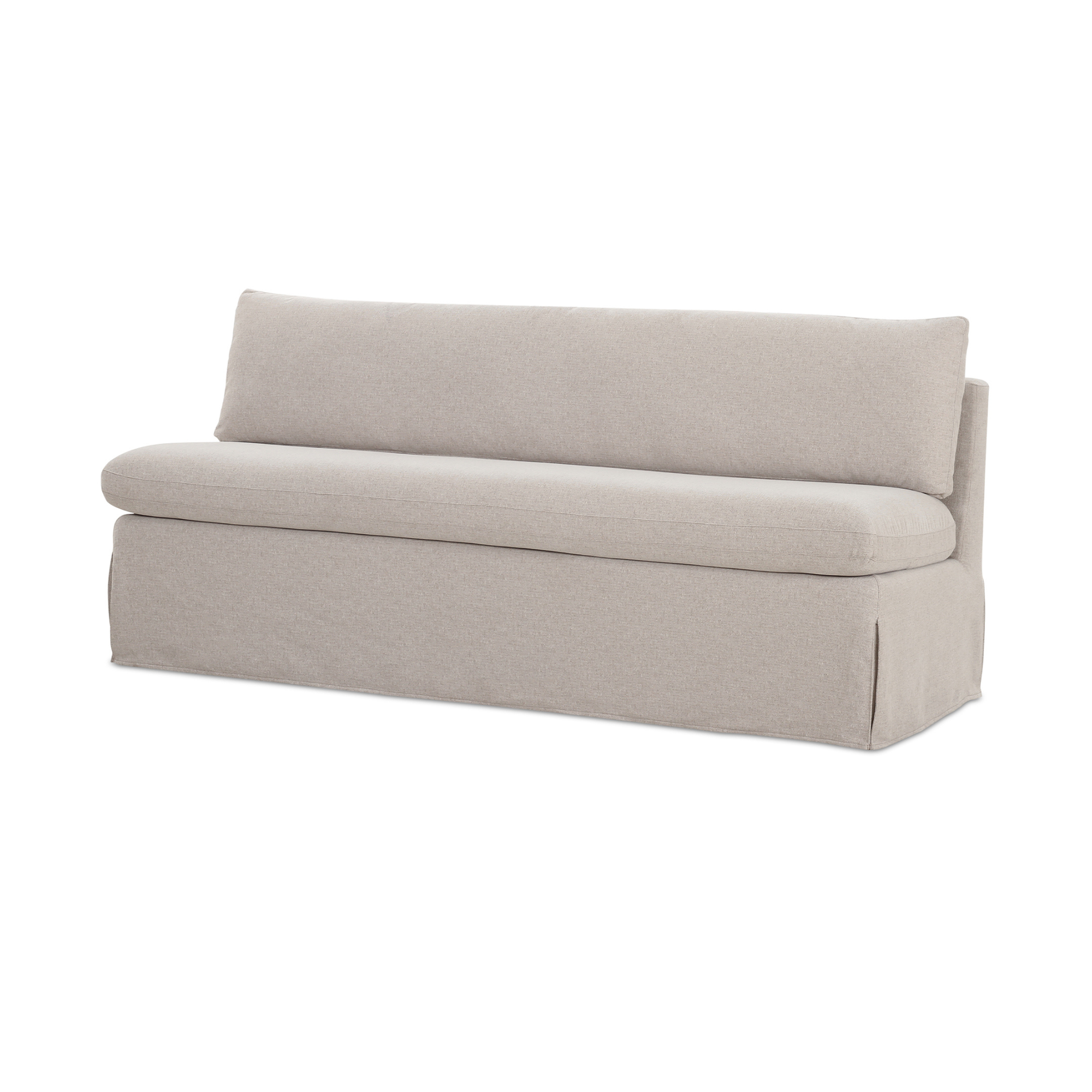 Fabio Slipcover Dining Bench