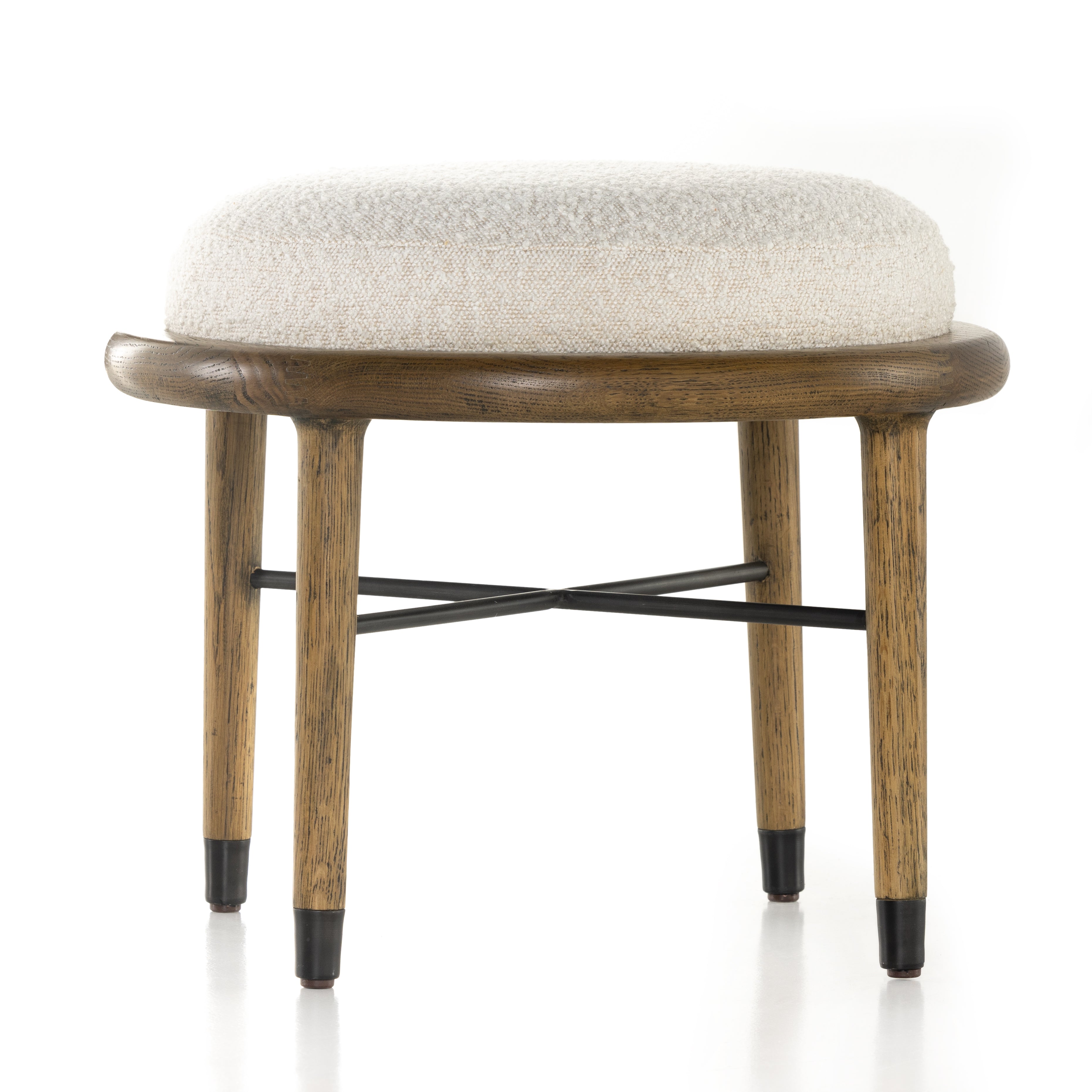 Petra Ottoman-21"-Knoll Natural - StyleMeGHD - 