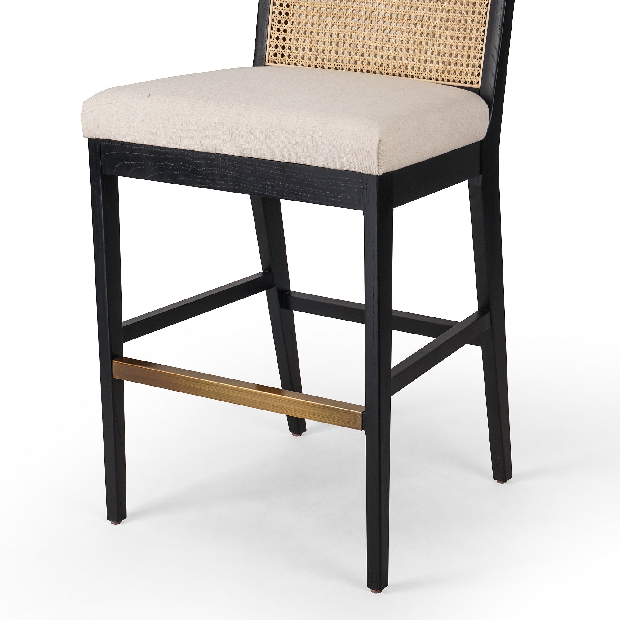 Antonia Cane Armless Bar & Counter Stool