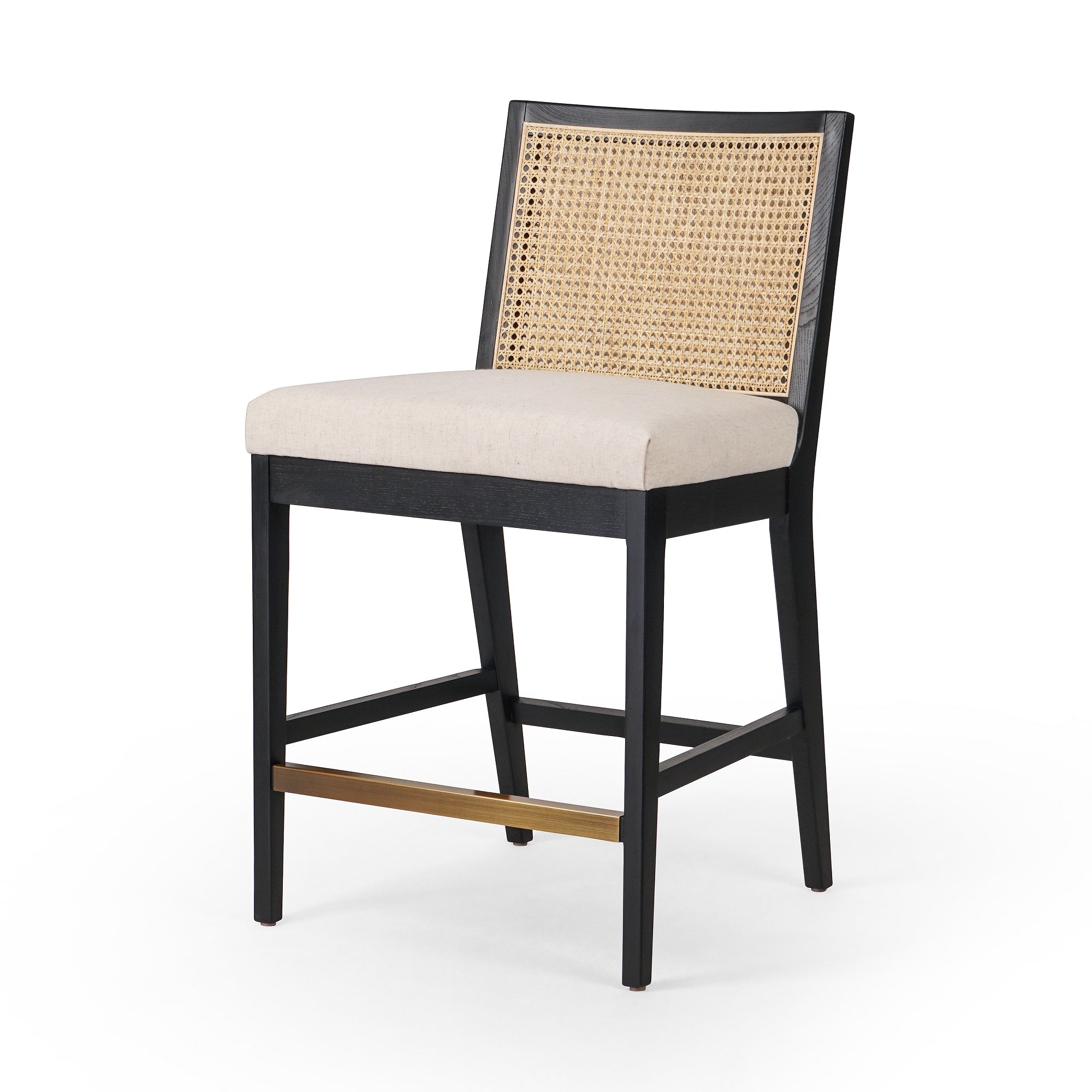 Antonia Cane Armless Bar & Counter Stool