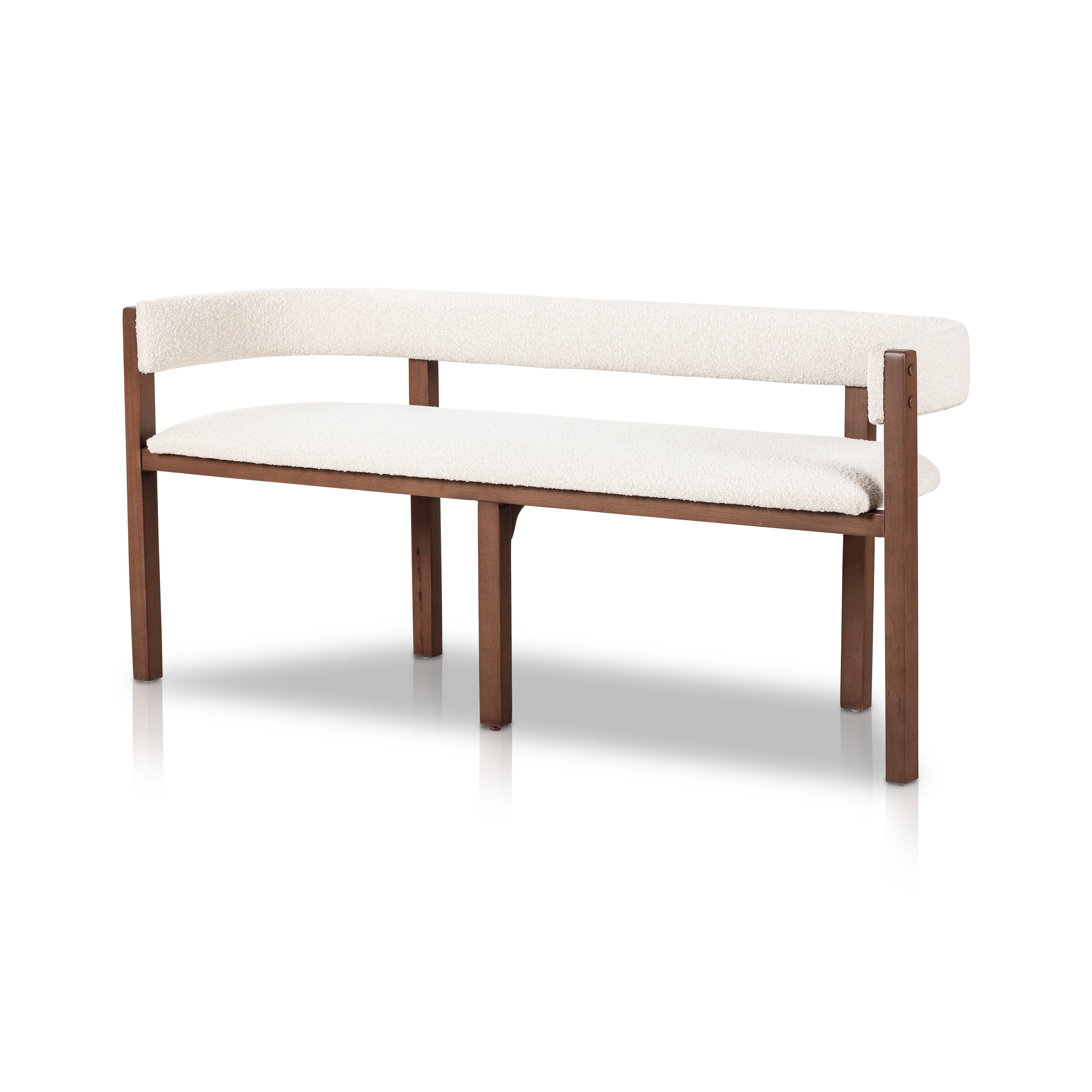 Vittoria Dining Bench-Knoll Natural - StyleMeGHD - 