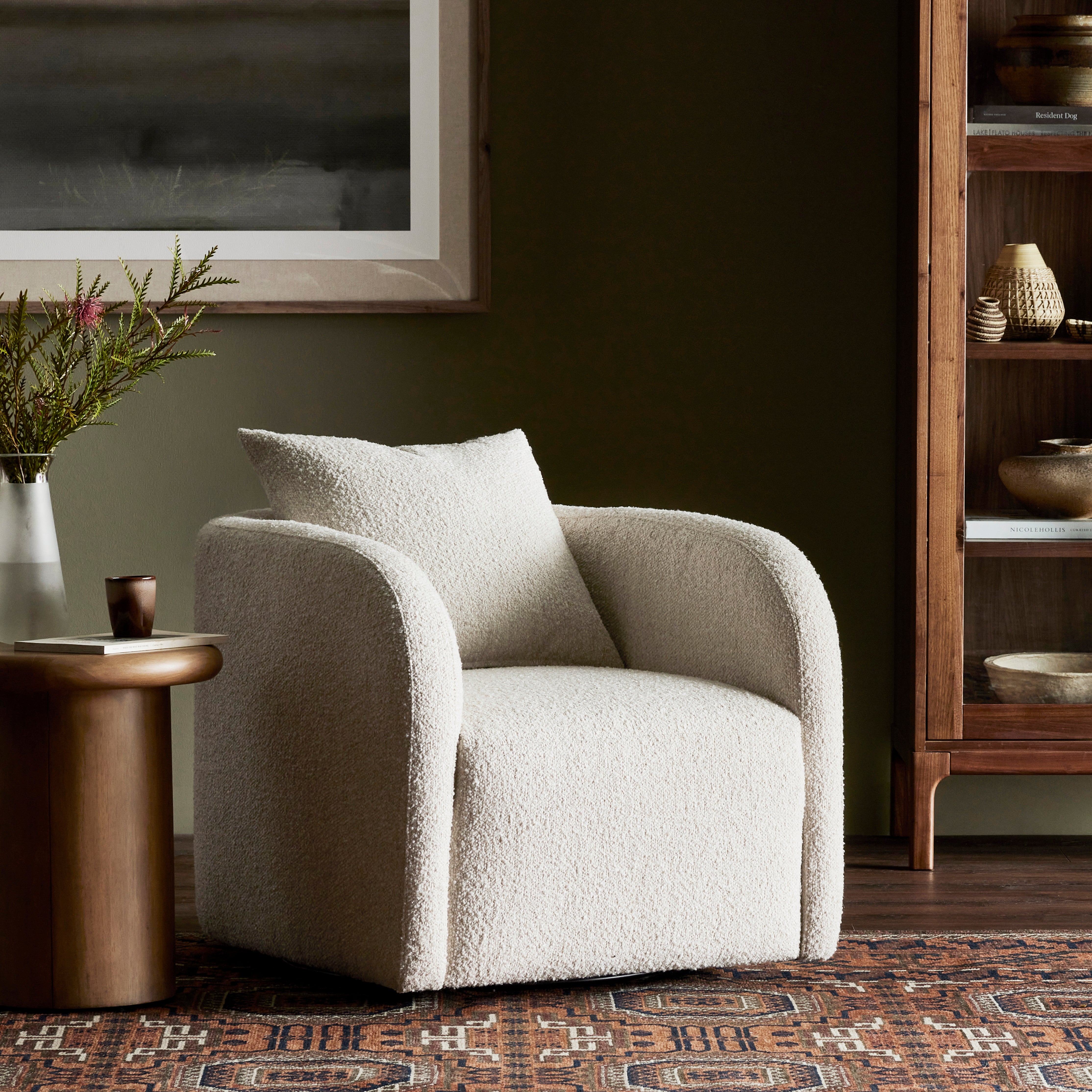 Draven Swivel Chair-Somerton Ash - StyleMeGHD - 