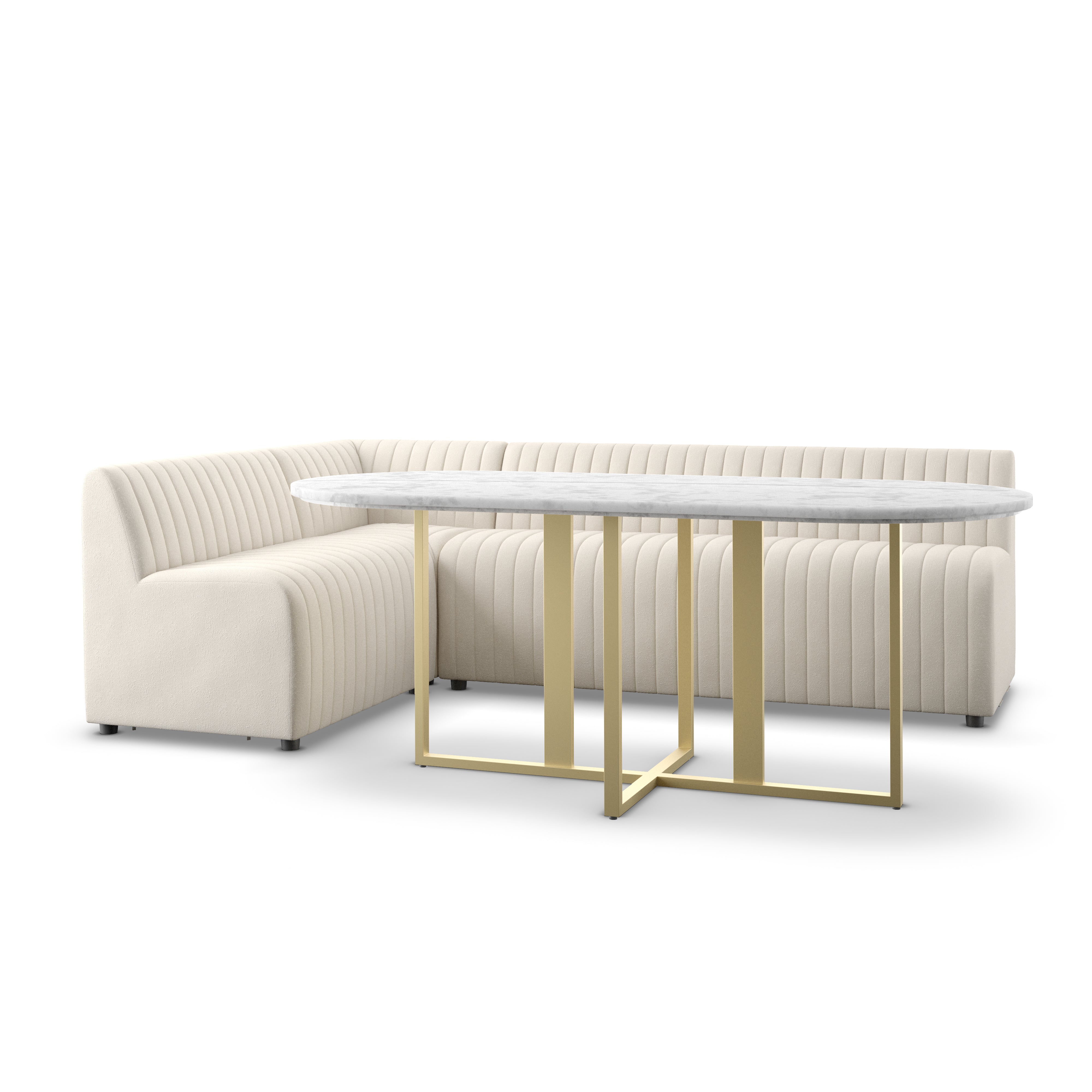 Augustine Dining Banquette, L-Shape