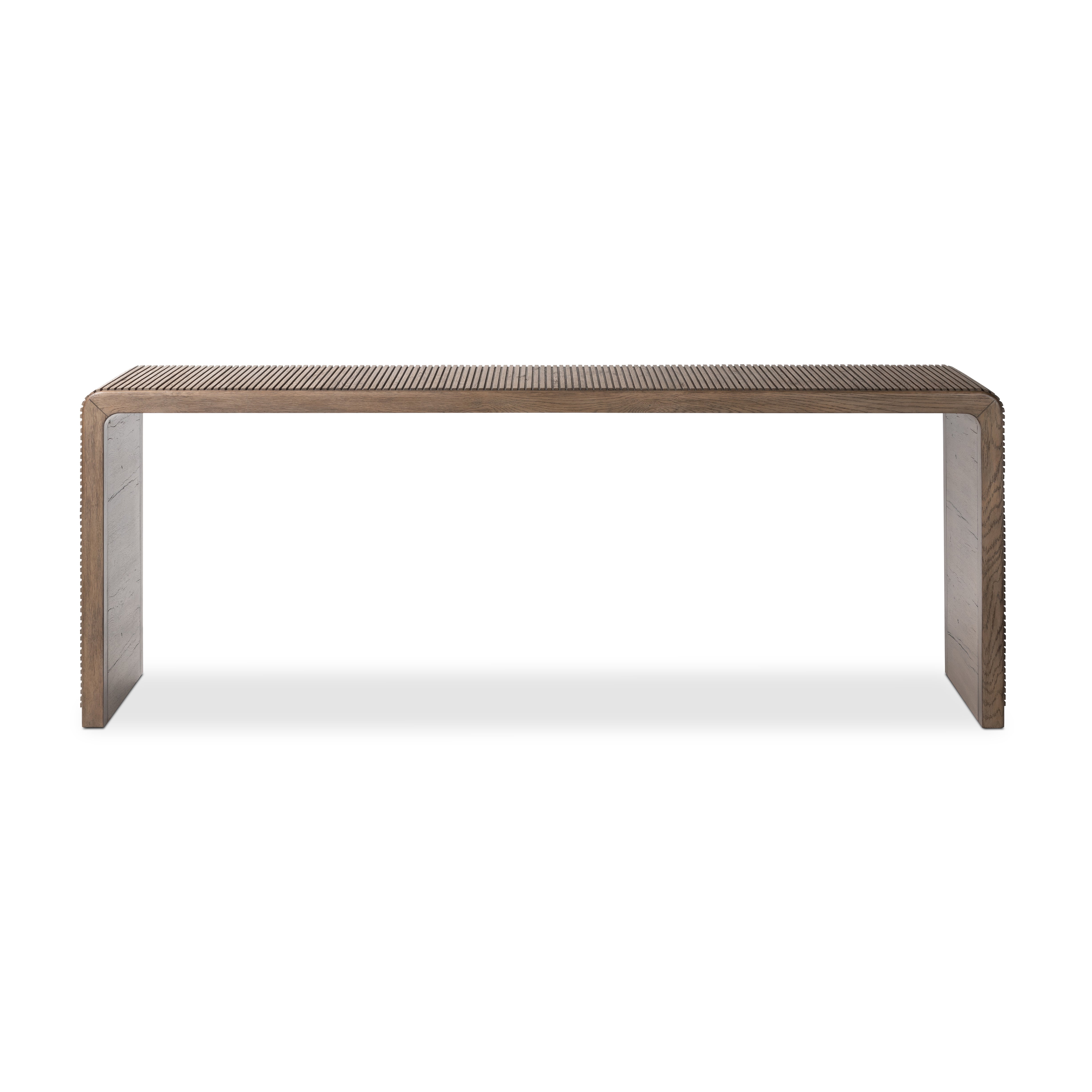 Leo Console Table-Rustic Grey - StyleMeGHD - 