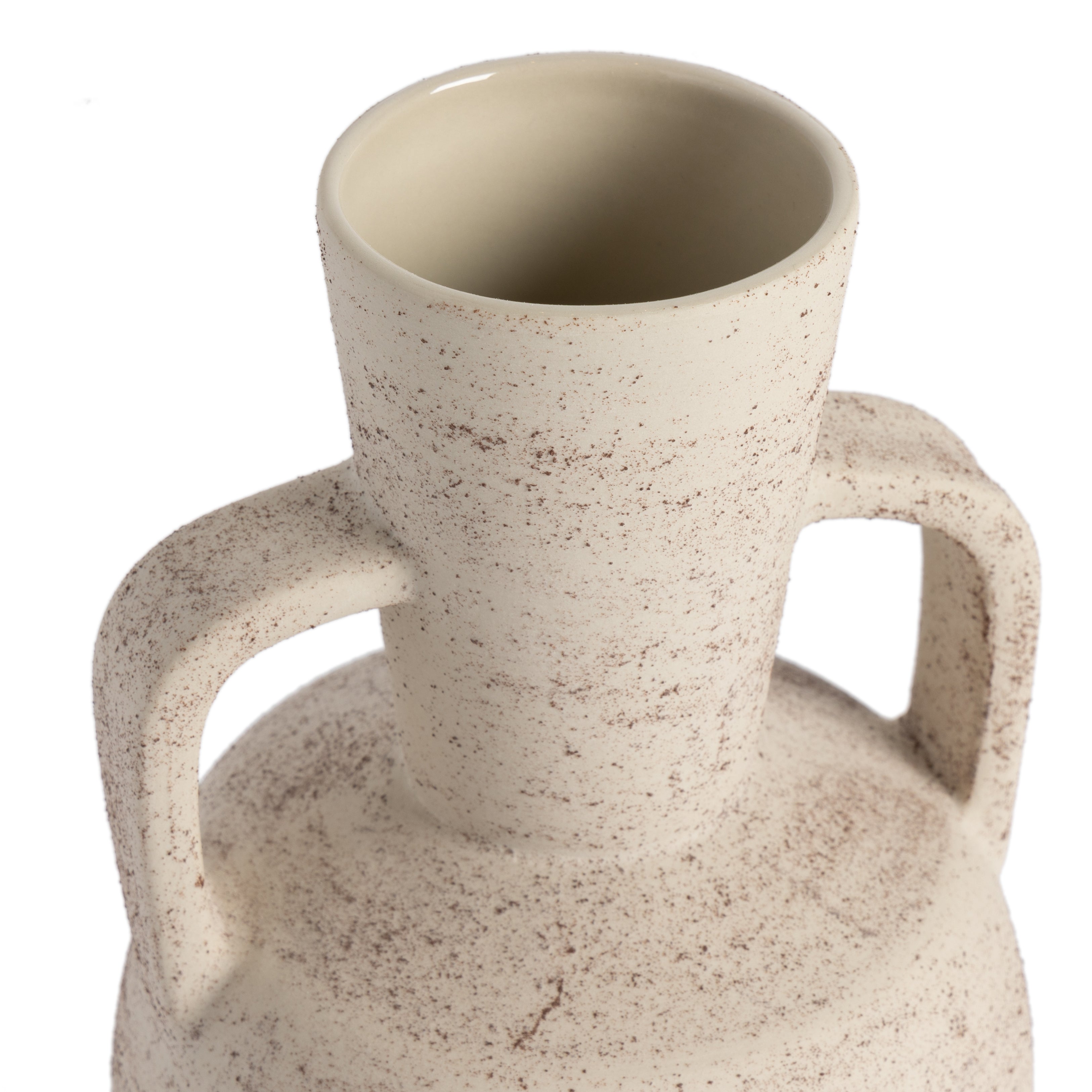 Pima Small Vase-Distressed Cream - StyleMeGHD - 